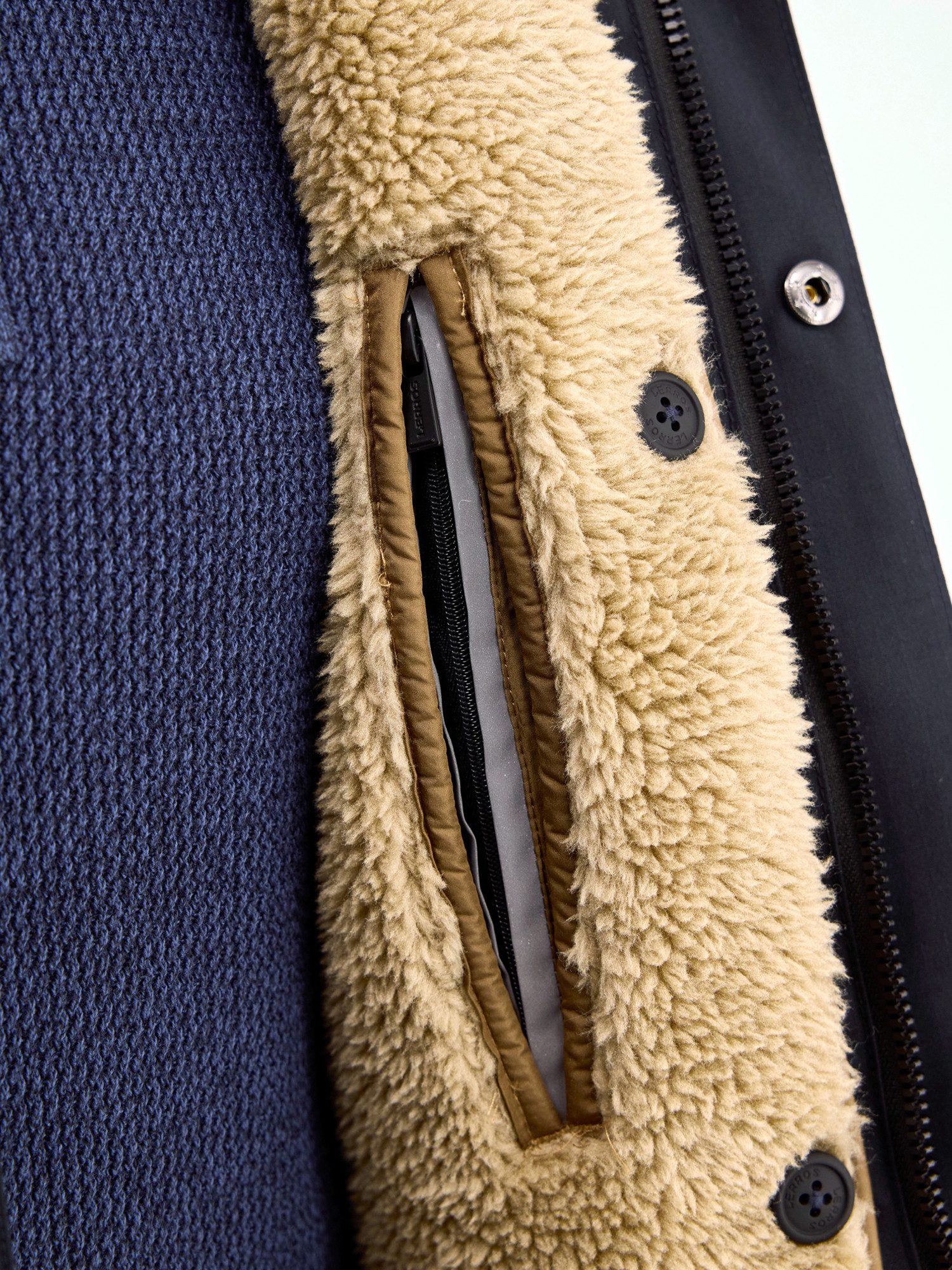 Lerros Winterjack LERROS Heren Winterjas met uitneembare binnenjas