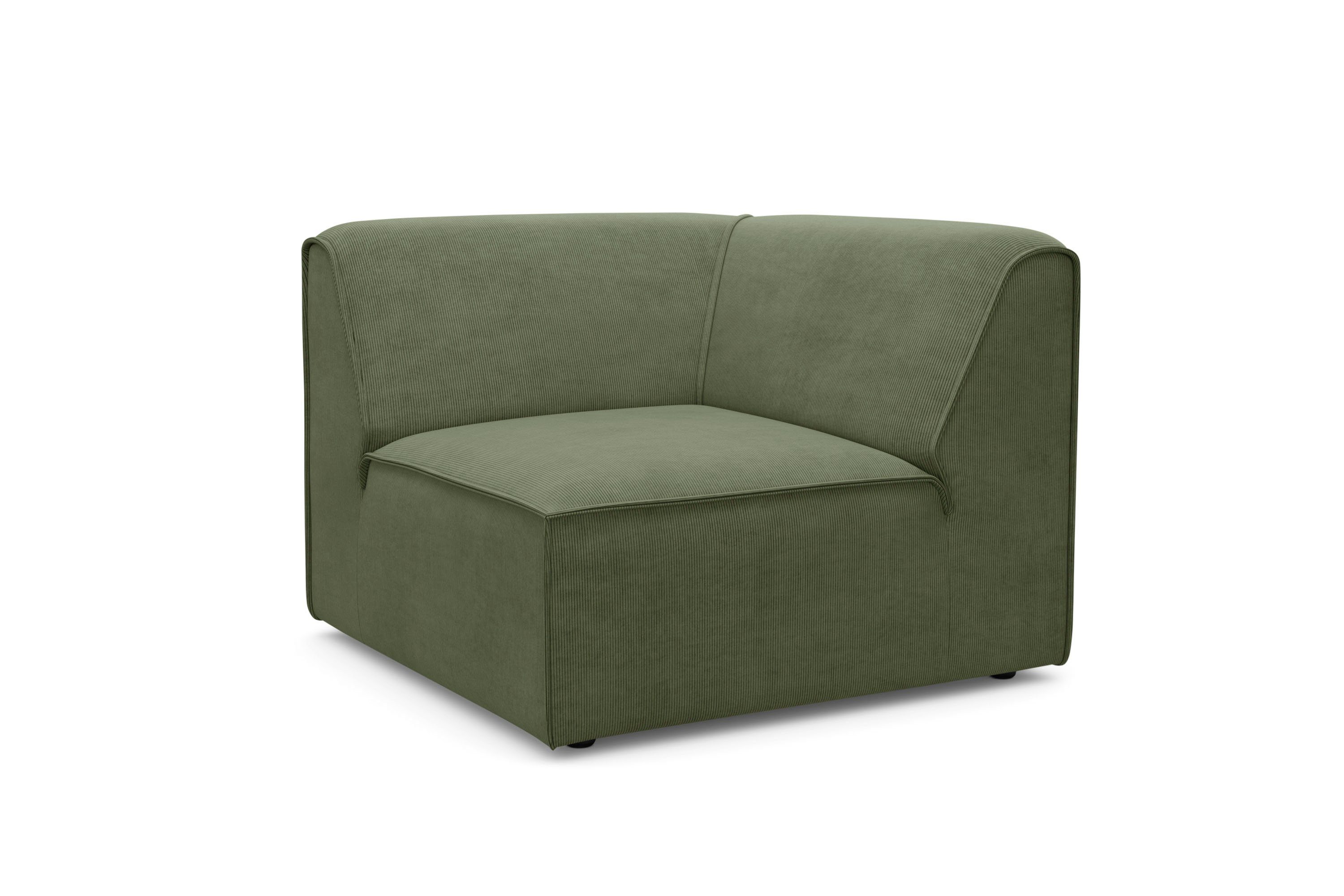 RAUM.ID Bank-hoekelement Merid, sofa-element, afmetingen B/D/H: 97/97/46 cm als module of apart te gebruiken, voor individuele samenstelling