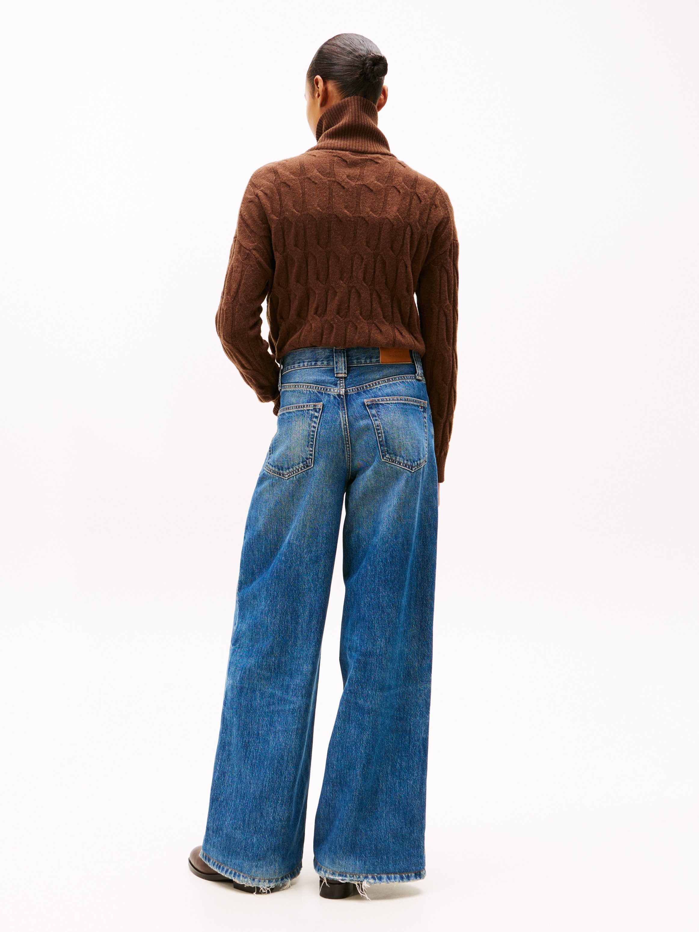 Tommy Hilfiger High-waist jeans DNM KRIS 70's WIDE LEG HW