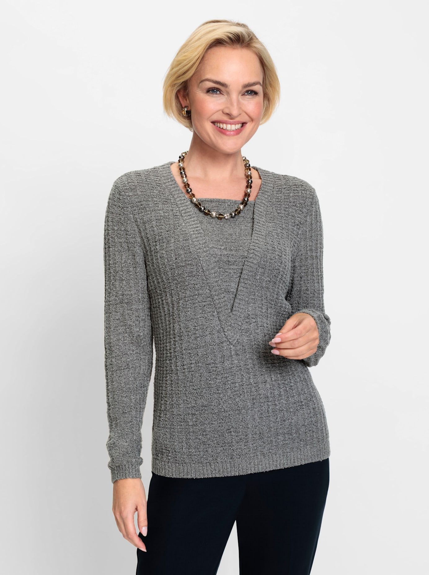 Classic 2-in-1-Trui