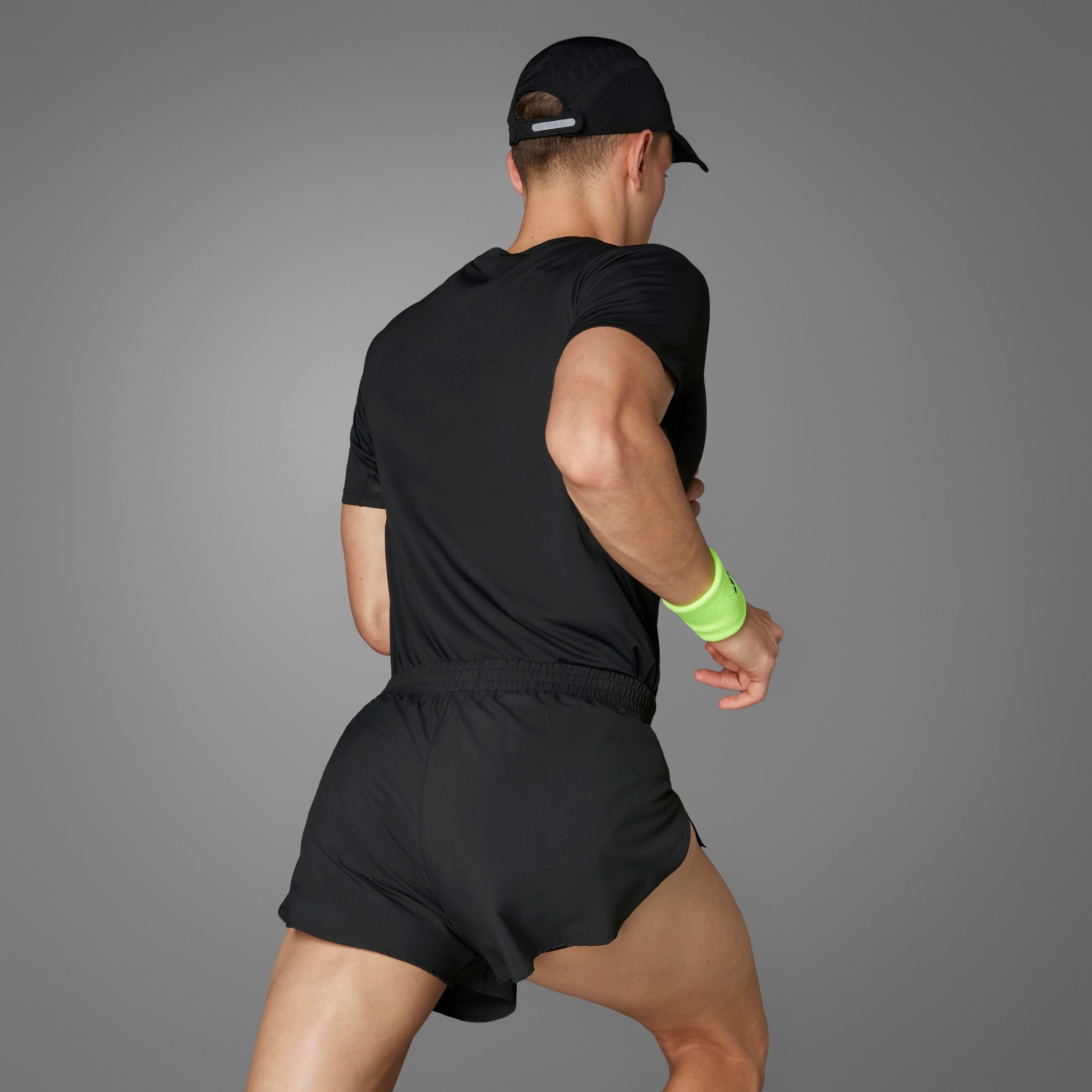 adidas Performance Runningshort ADIZERO E SPLIT (1-delig)