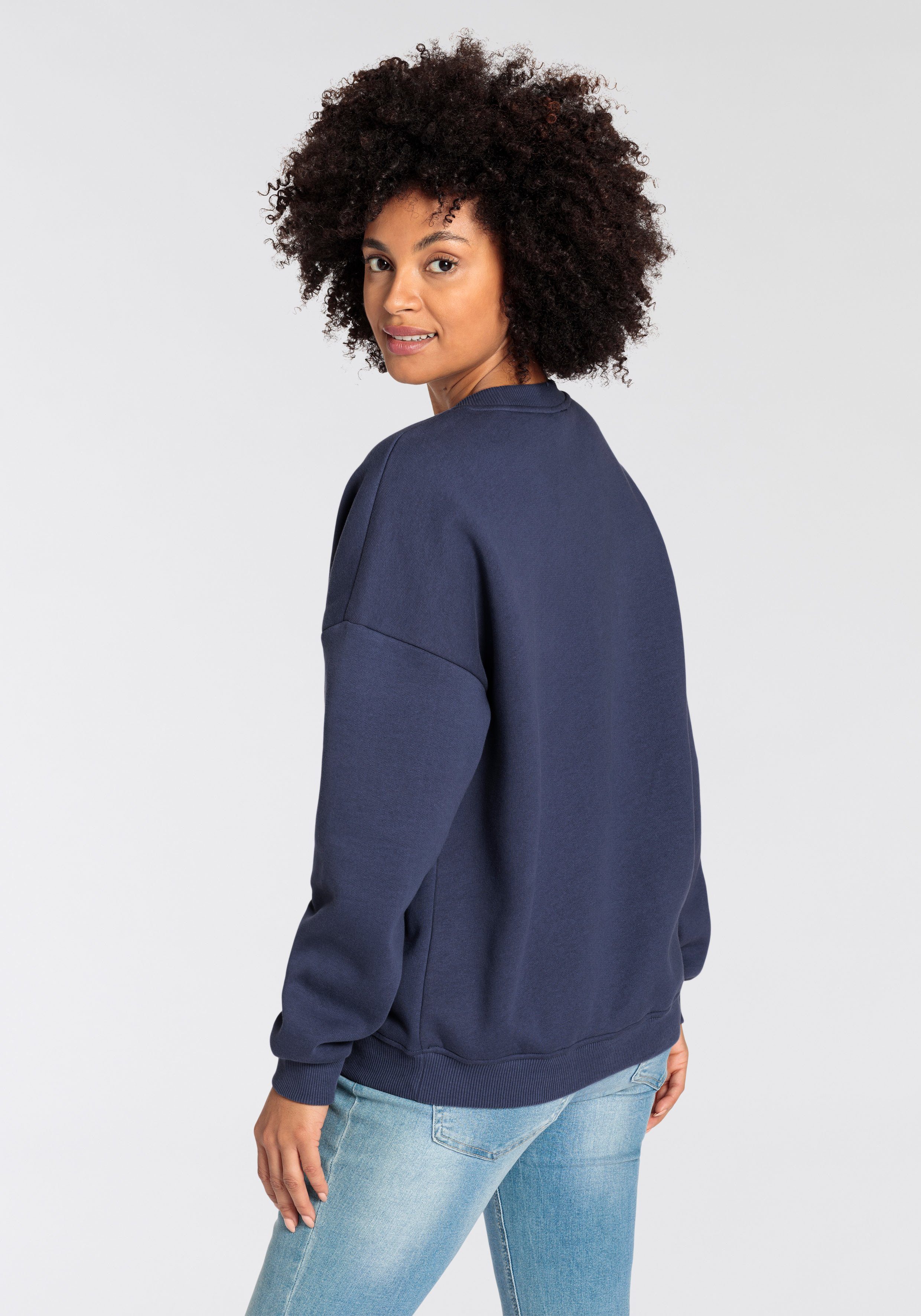 KangaROOS Sweatshirt met groot logo in college-stijl