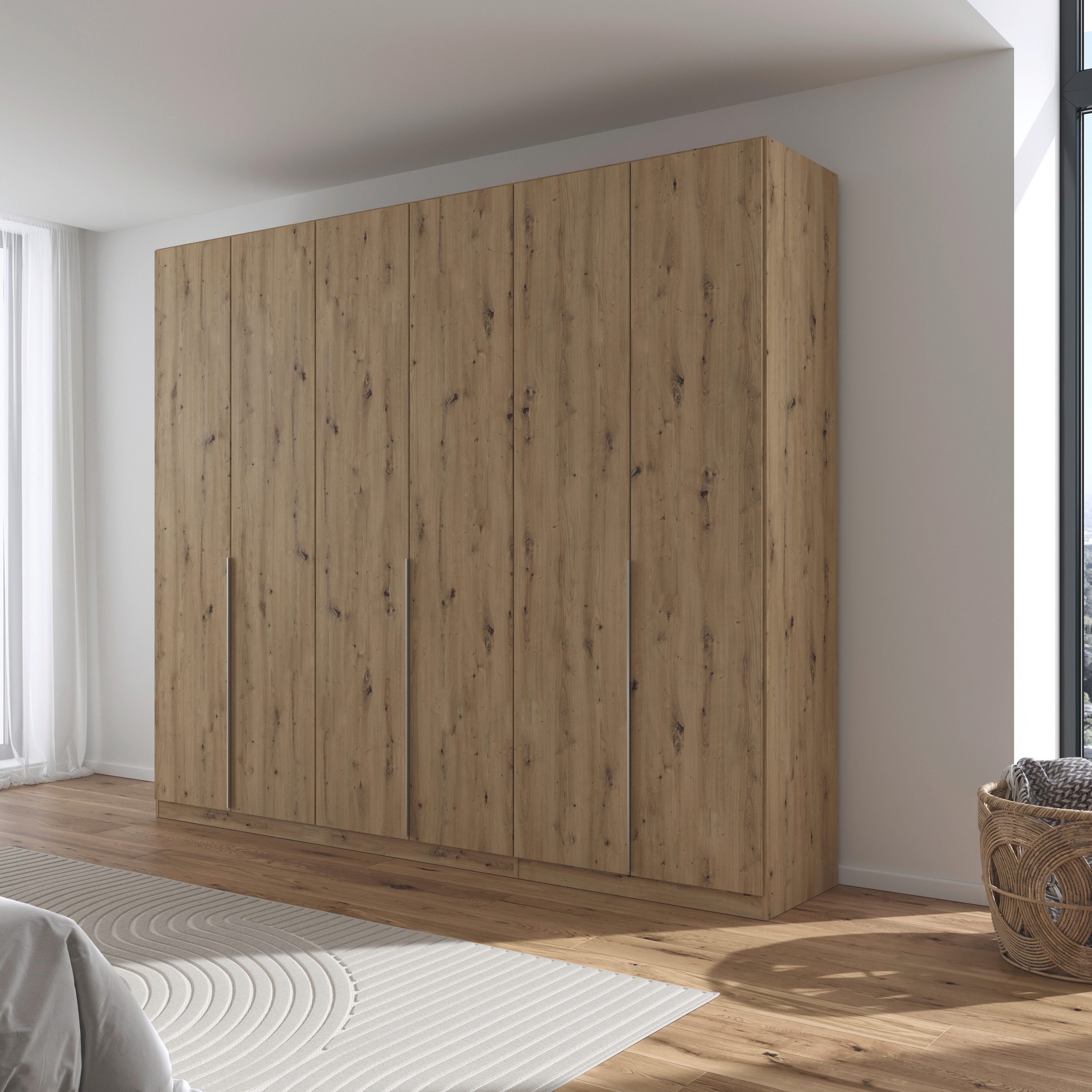 rauch Draaideurkast Kledingkast garderobe AGORDO TOPSELLER slaapkamer doordachte binnenuitrusting, in 6 breedtes en 2 hoogtes made in germany