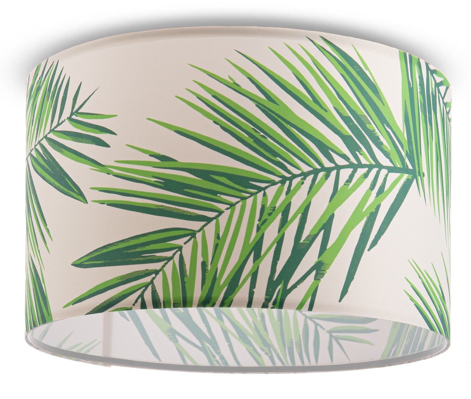 Paco Home Plafondlamp Ostende 537 Slaapkamerlamp lampenkap decoratie woonkamer plafondlamp palm