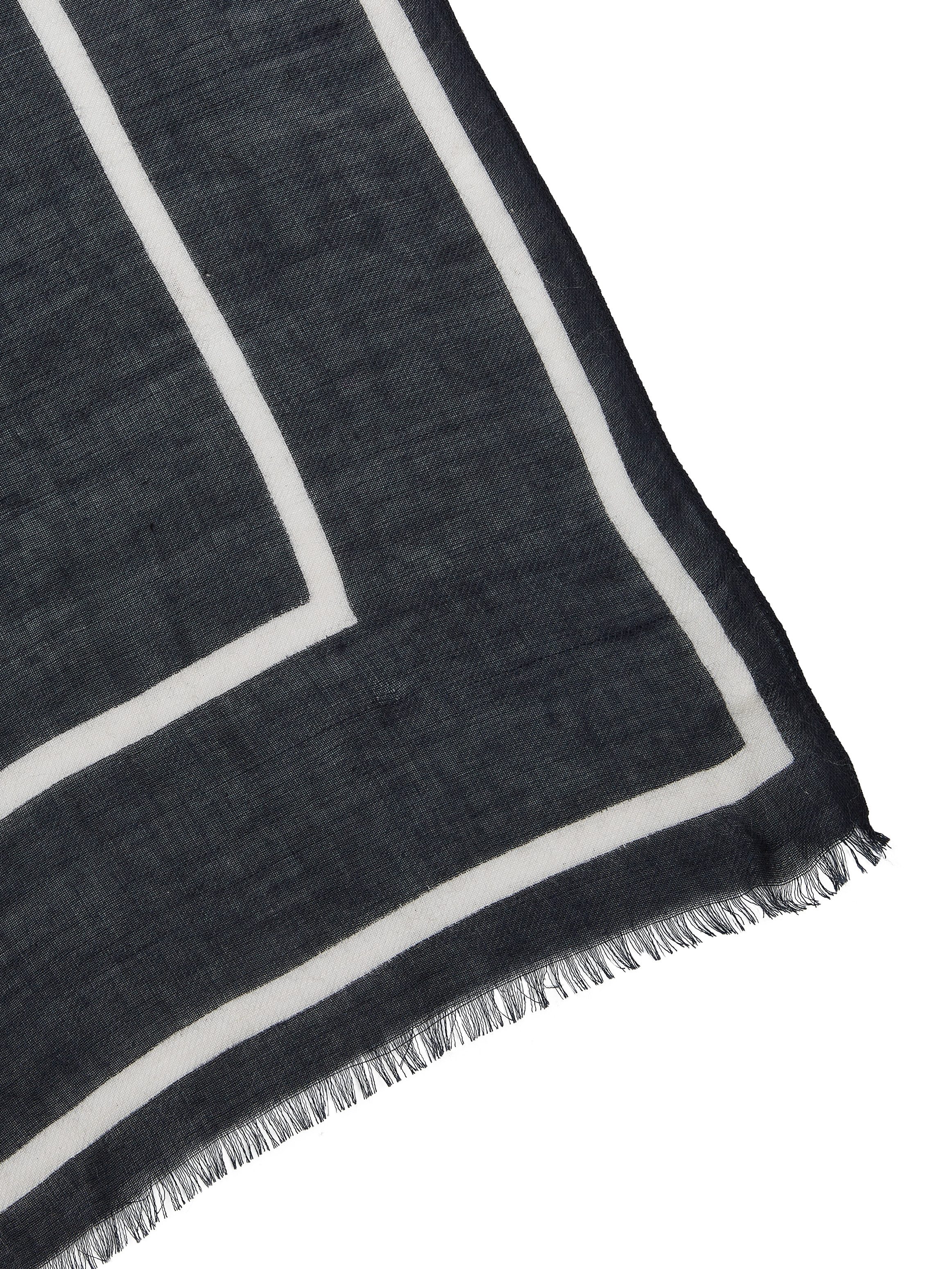 Calvin Klein Sjaal LARGE LOGO LW WOOL STOLE