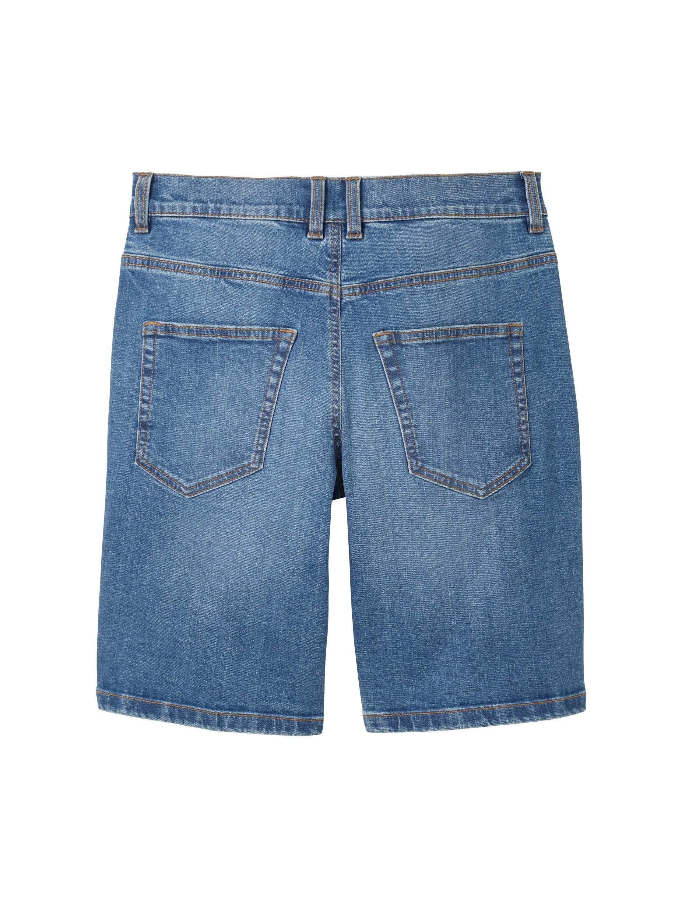Tom Tailor Jeansshort 5-pocket stijl