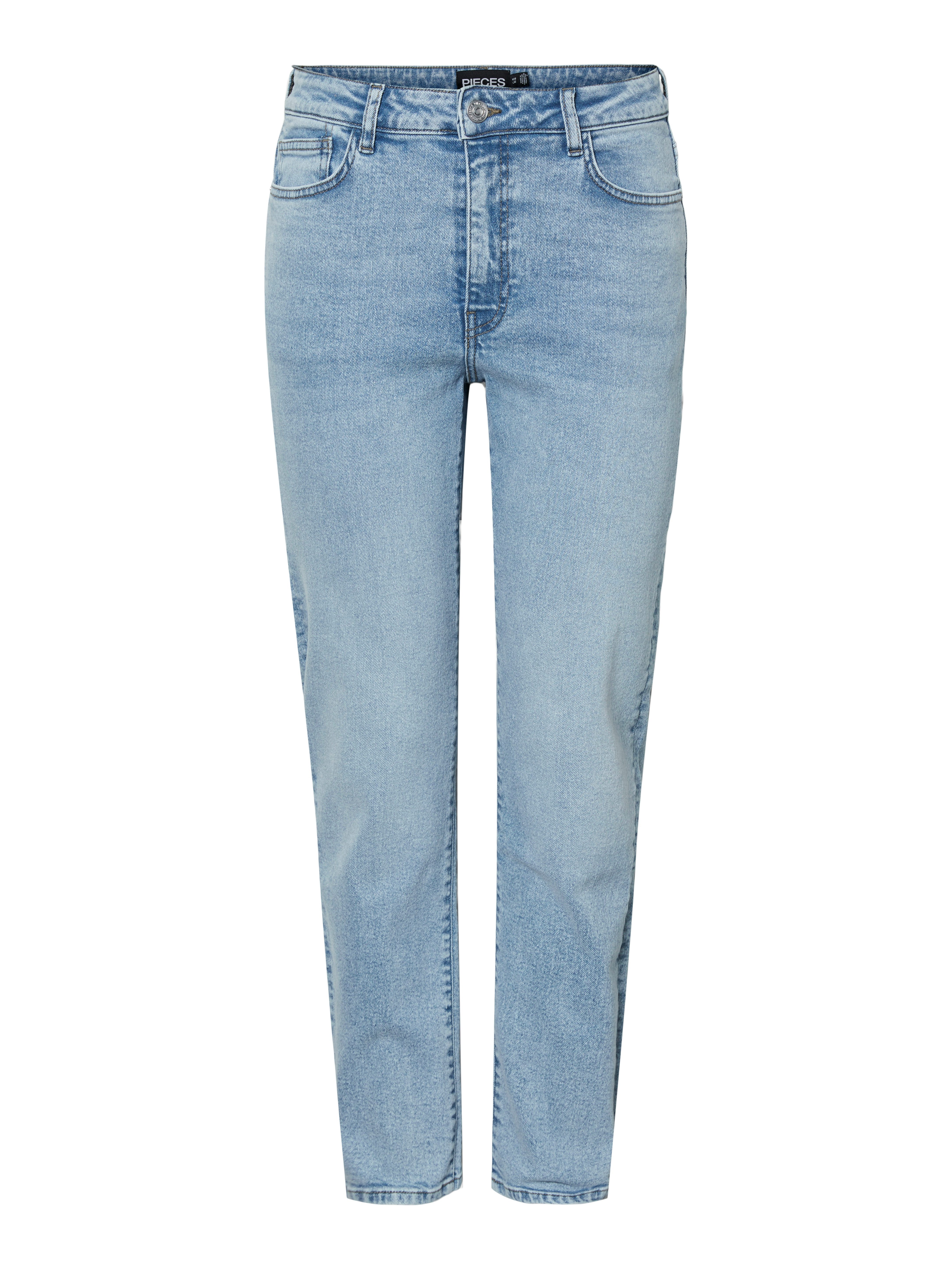 pieces High-waist jeans PCBELLA HW TAP ANK JEANS LB302 NOOS
