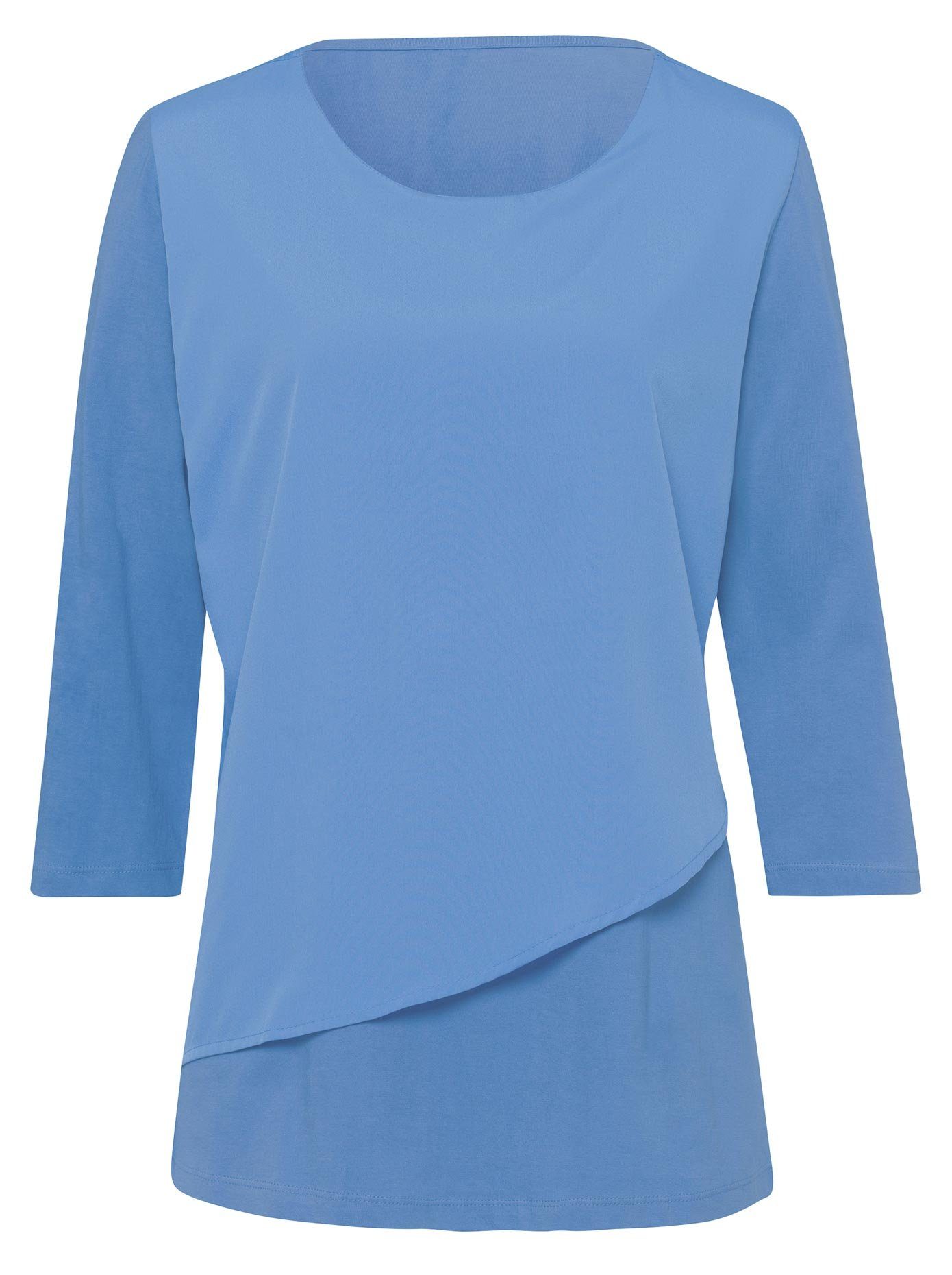 Classic Basics Shirt met 3/4-mouwen Shirt (1-delig)