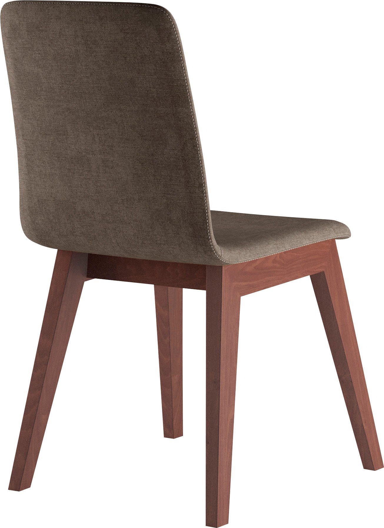 INOSIGN Stoel Sandy met verschillende stoelpootkleuren en kleurvarianten, zithoogte 47 cm (2 stuks)