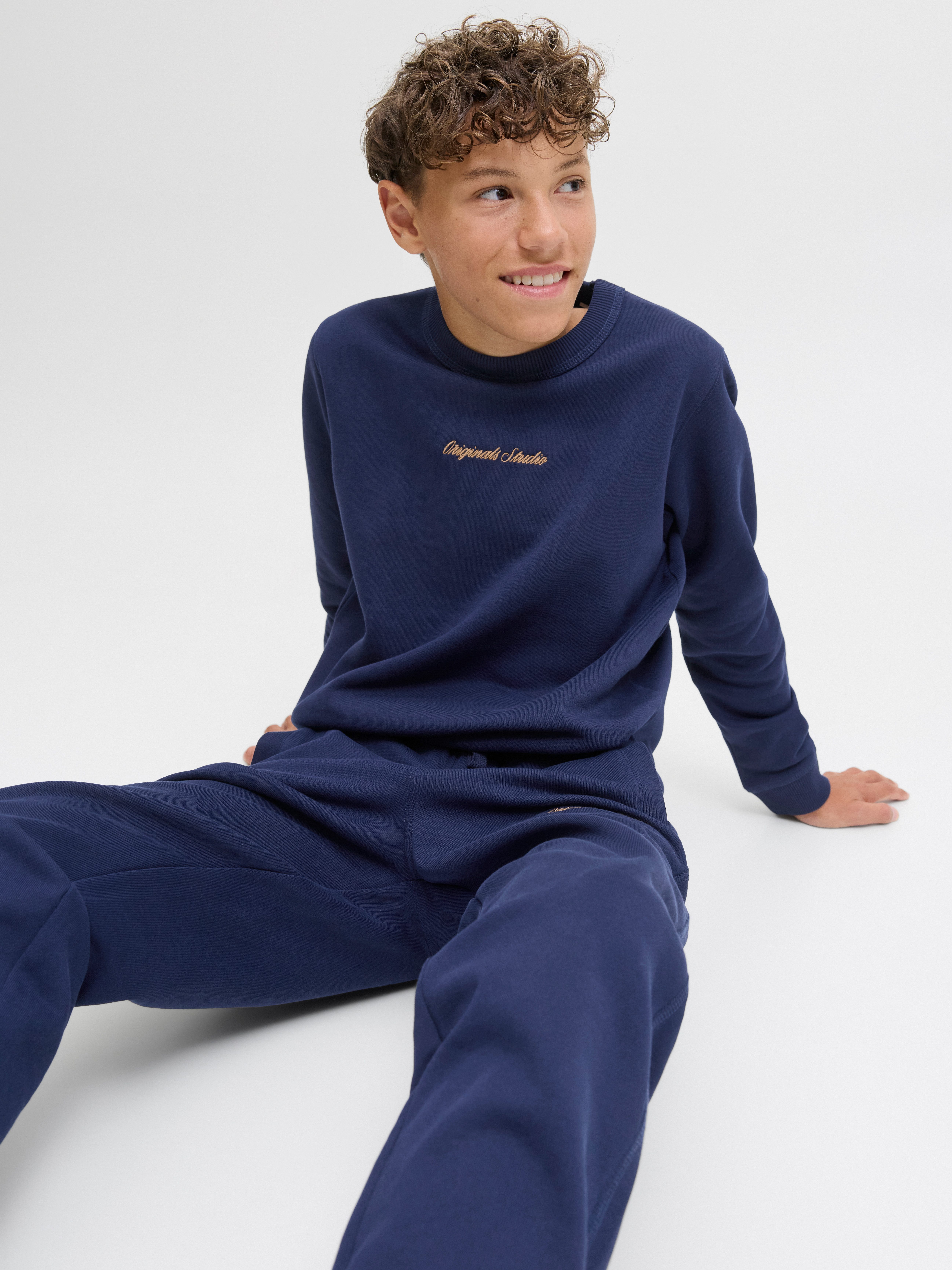 Jack & Jones Junior Sweatshirt JORNORREBRO EMB SWEAT CREW NOOS JNR