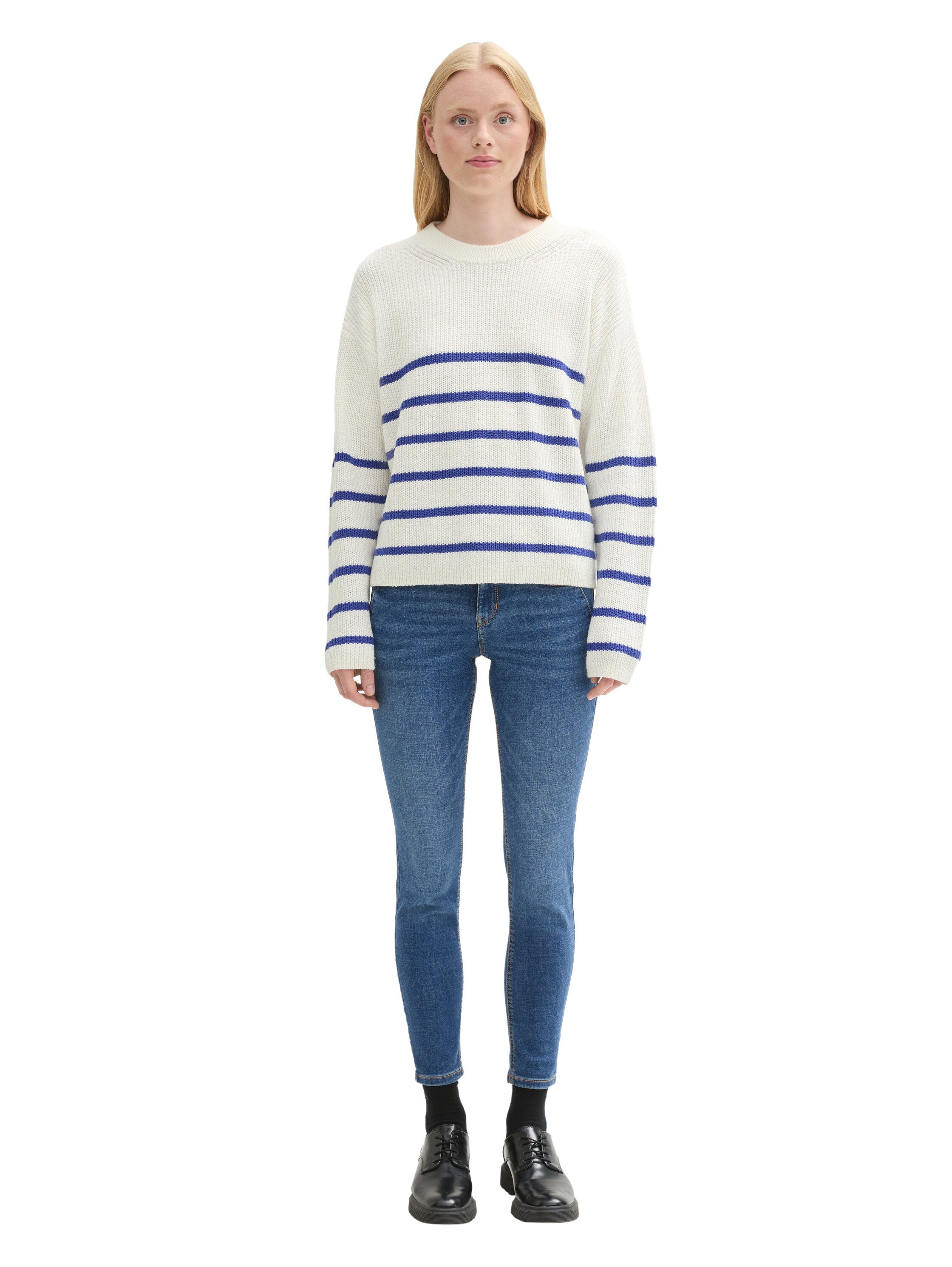 Tom Tailor Denim 5-pocket jeans met dubbele knoopsluiting