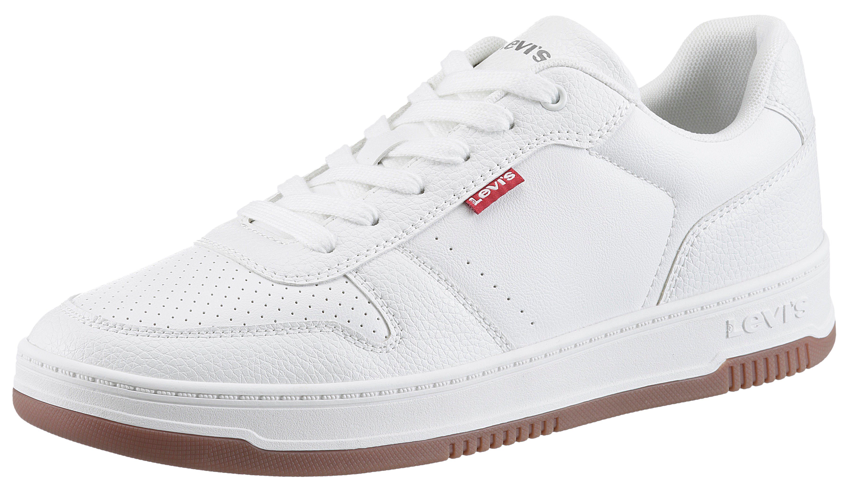 Levi's® Sneakers Driver , vrijetijdsschoen, lage schoen, veterschoen met perforatie