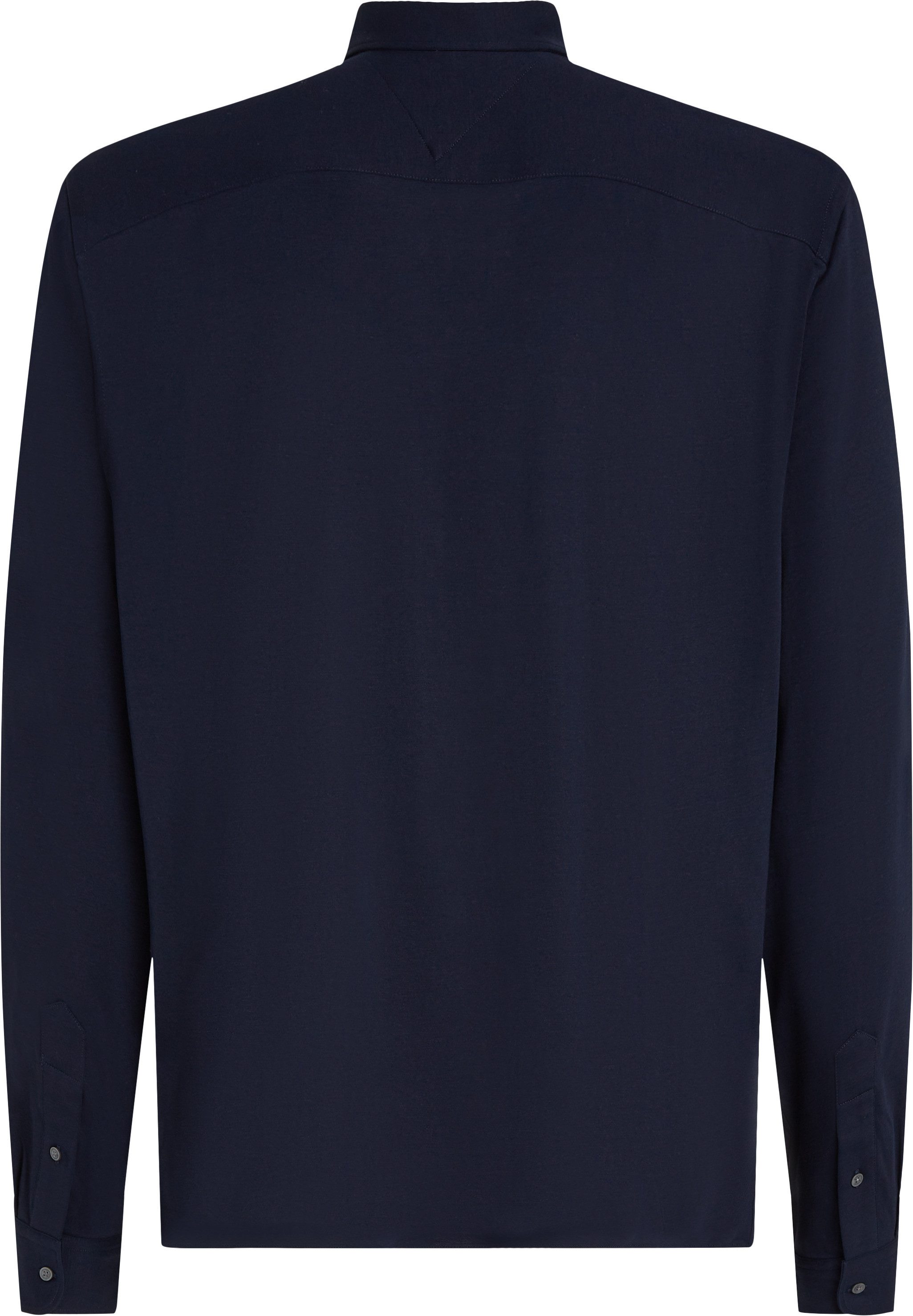 Tommy Hilfiger Overhemd met lange mouwen PERFORMANCE KNIT SOLID LS SHIRT