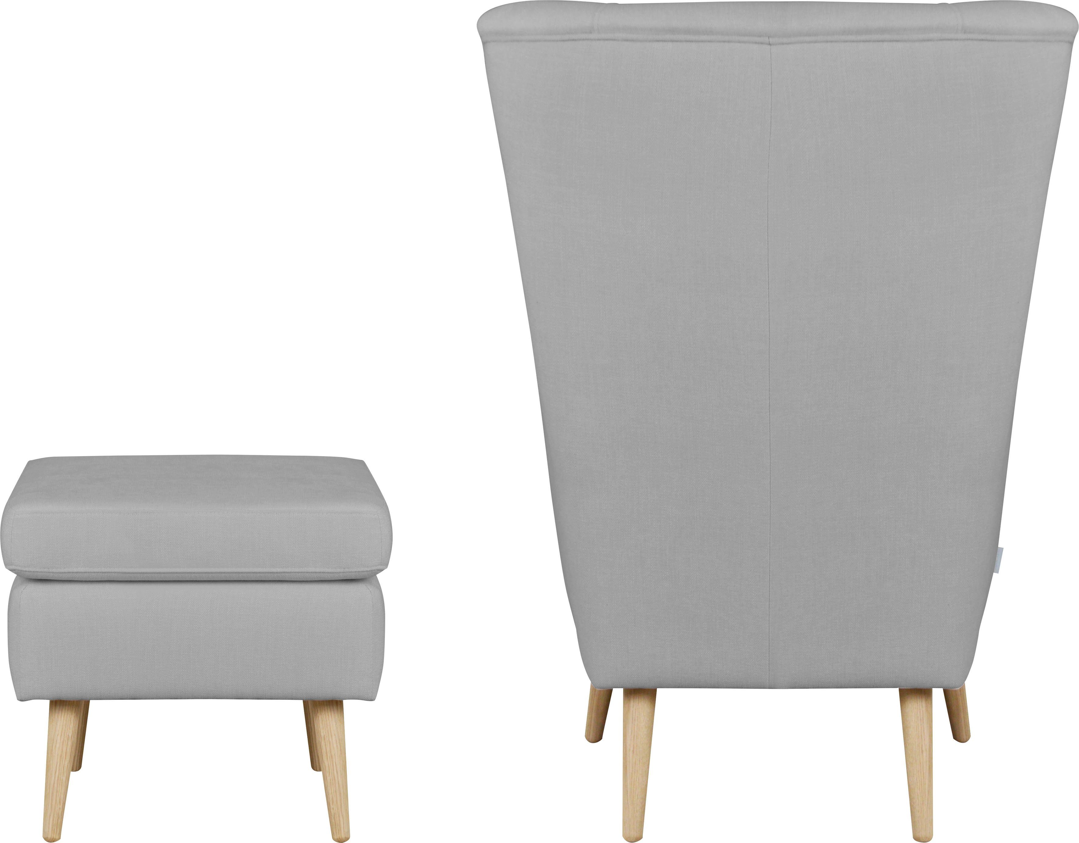 Guido Maria Kretschmer Home&Living Fauteuil Salla ook in imitatiebont en fijn corduroy, veel bekledingsopties, oorfauteuil (set)