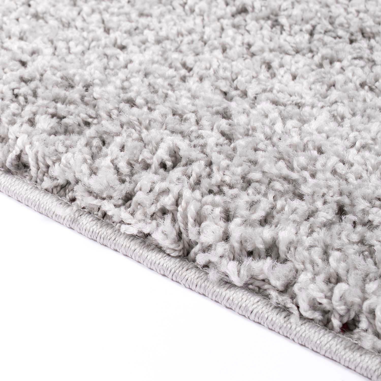 Carpet City Hoogpolig vloerkleed Shaggy Uni 500