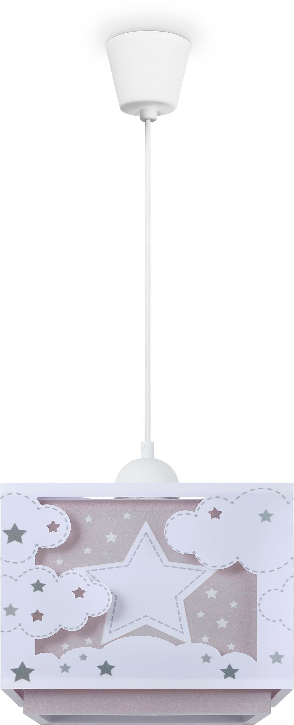 Paco Home Hanglamp Greta kinderlampen wit