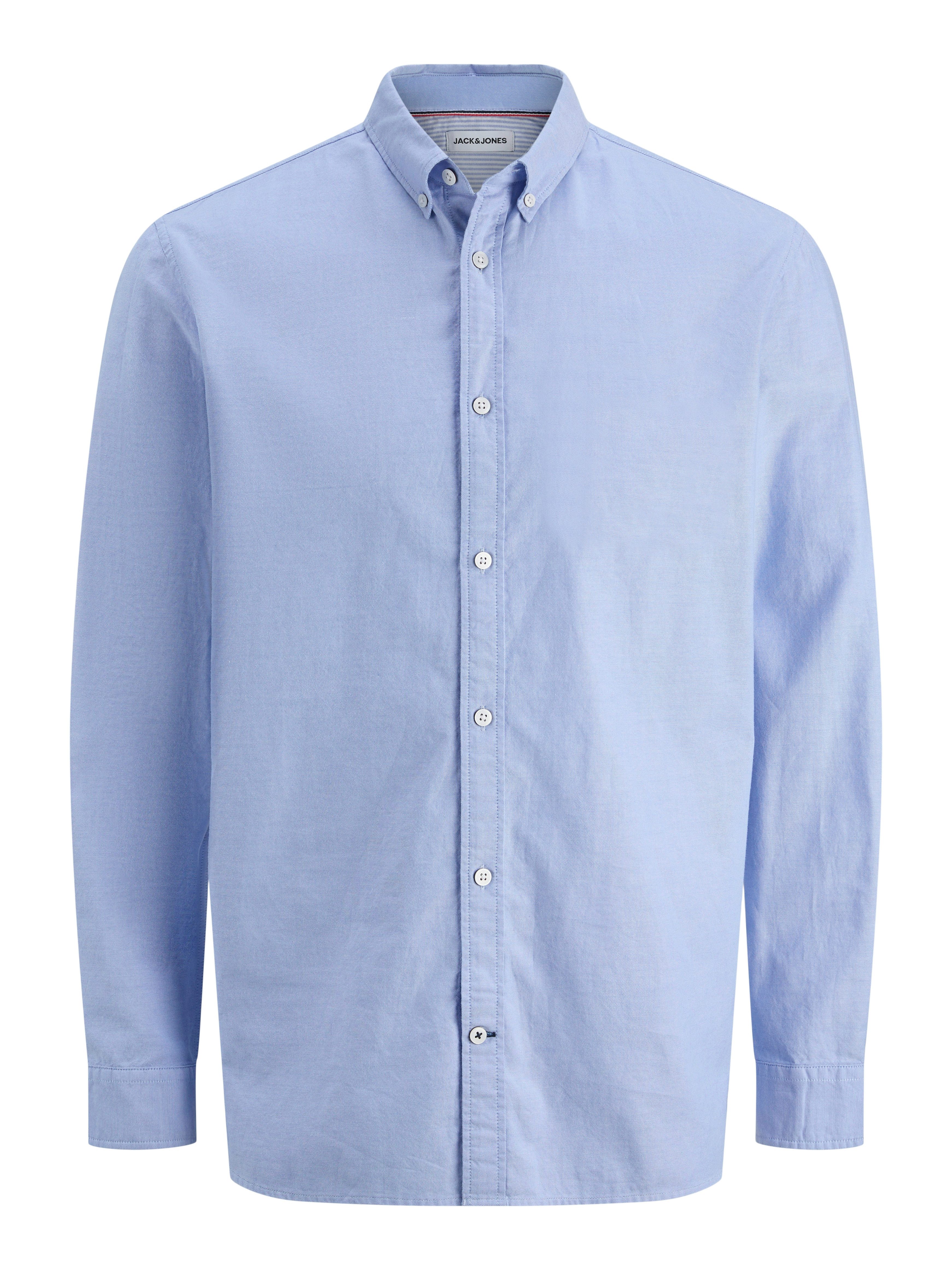 Jack & Jones Overhemd met lange mouwen JJOXFORD DETAIL SHIRT LS 2 PACK MP (set, 2-delig)