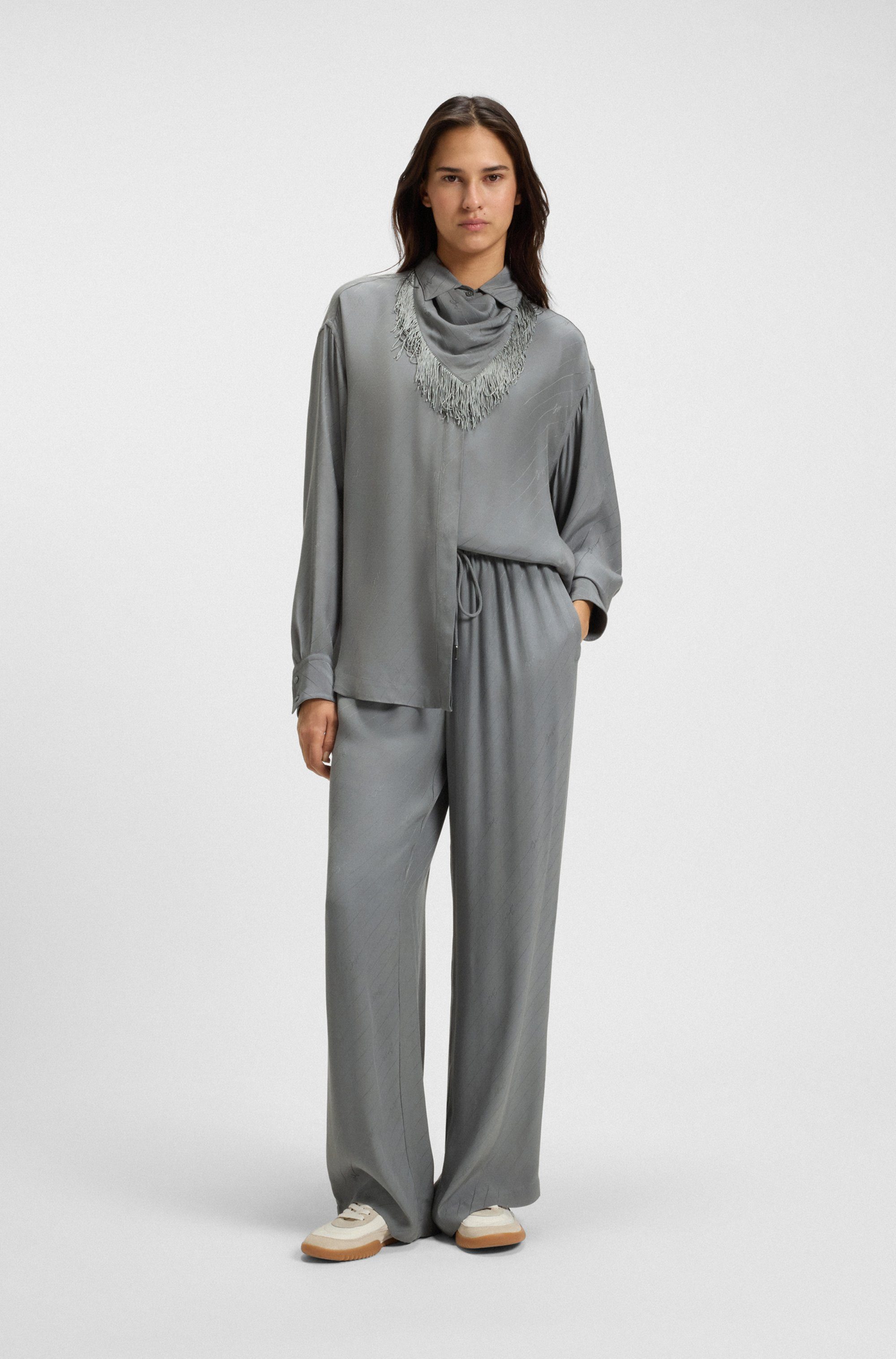 Boss Orange Stoffen broek Tane premium damesmode