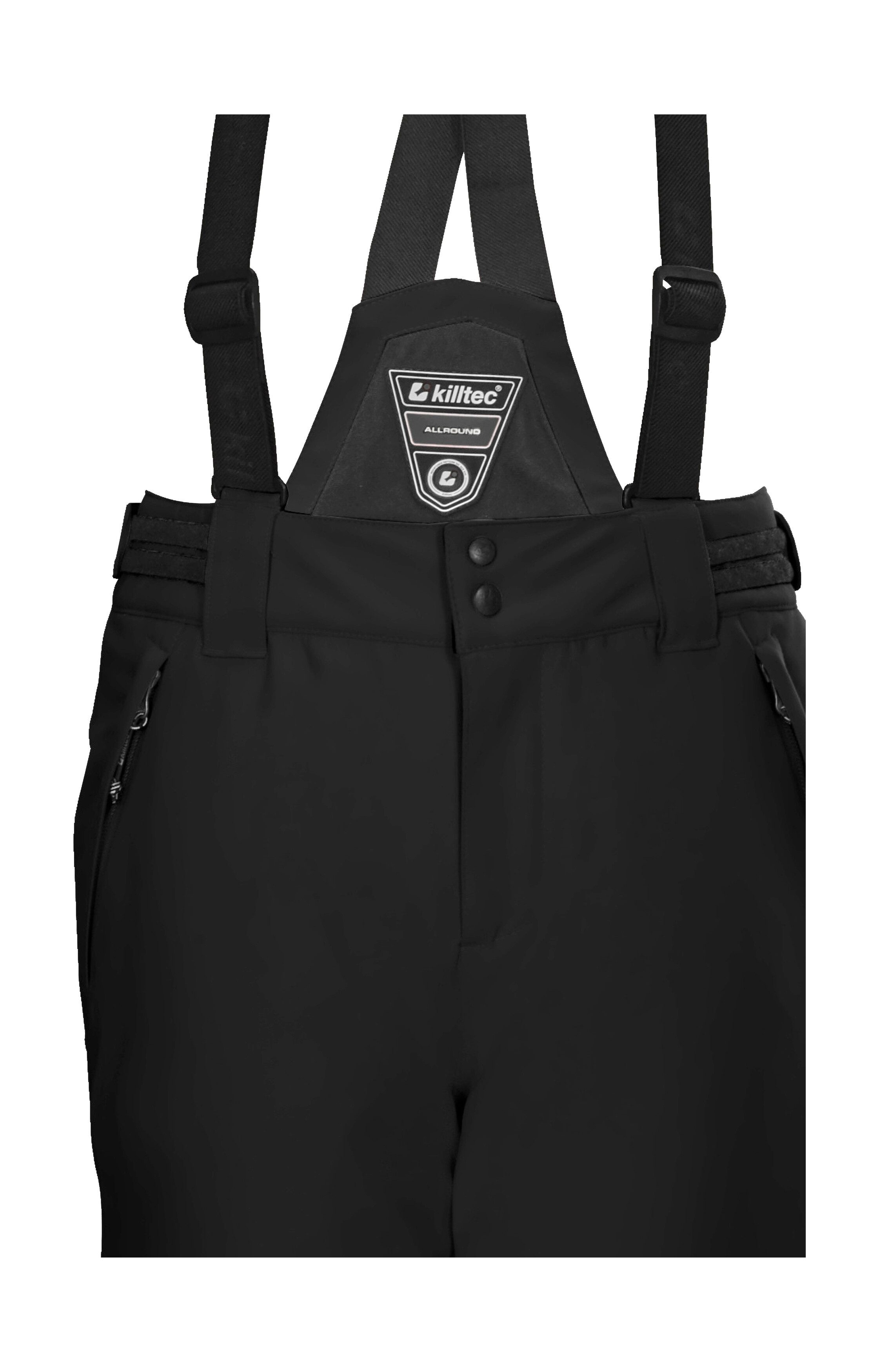 Killtec Skibroek KSW 77 GRLS SKI PNTS waterdicht, ademend, afneembare bretels, verstevigde zijband