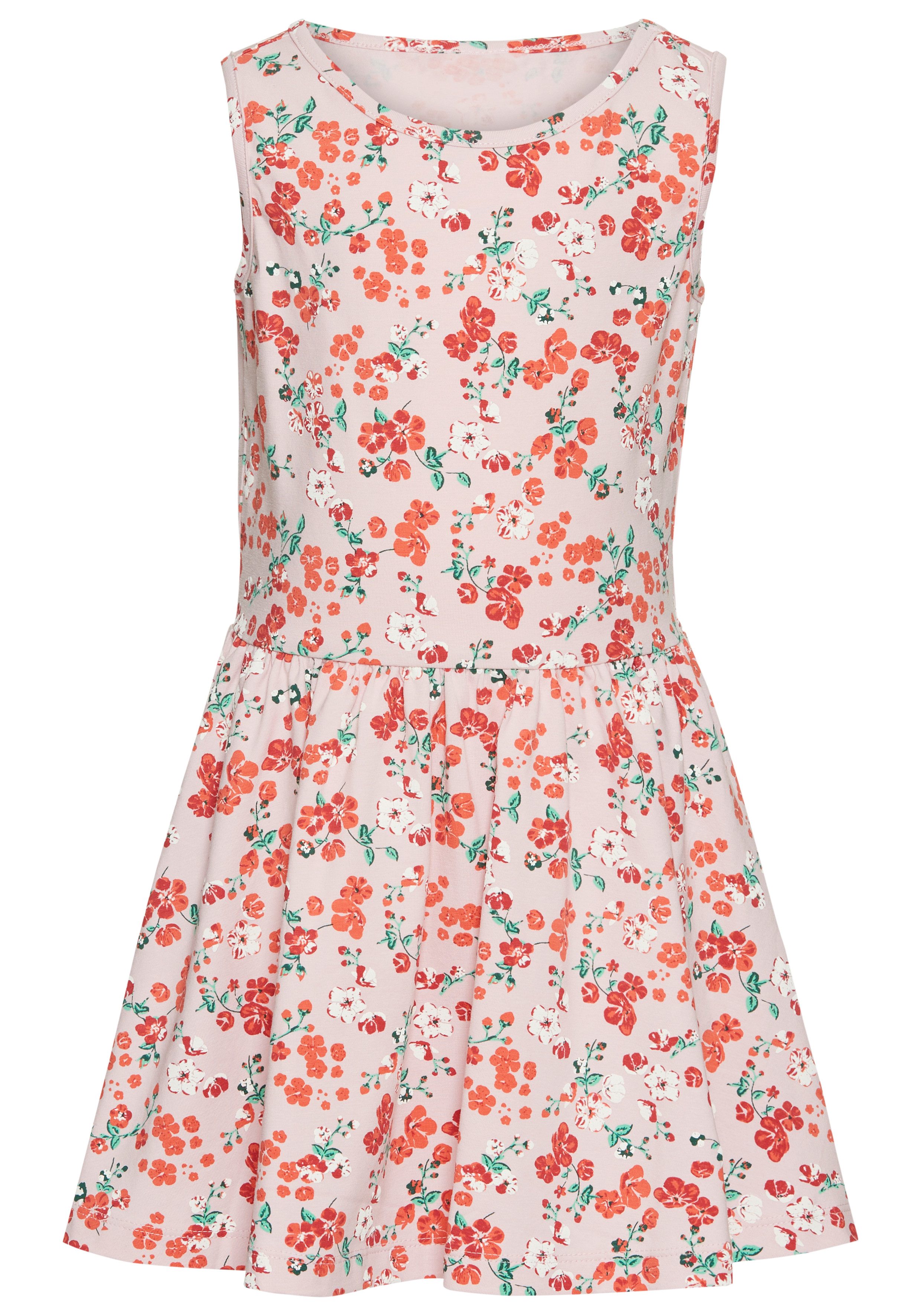 KangaROOS Jerseyjurk Schouderjurk in bloemen-allover