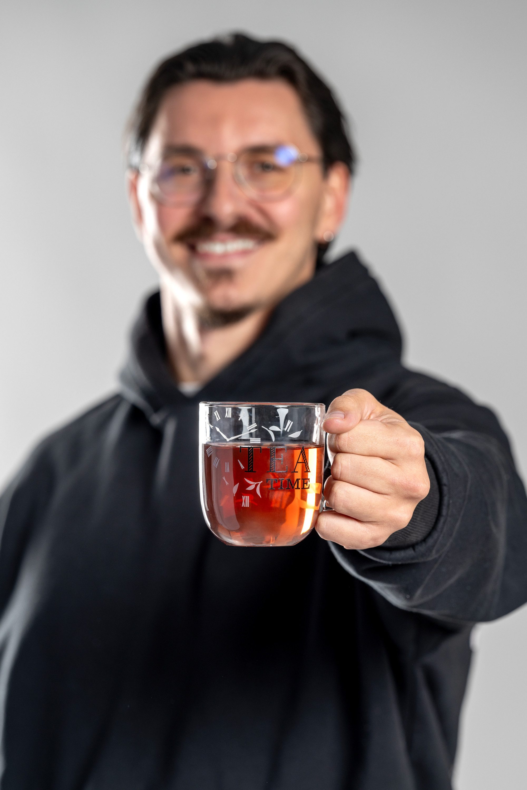 LEONARDO Kopje Beker "TEA TIME", 4-delig set, UFFICIO (set, 4-delig)