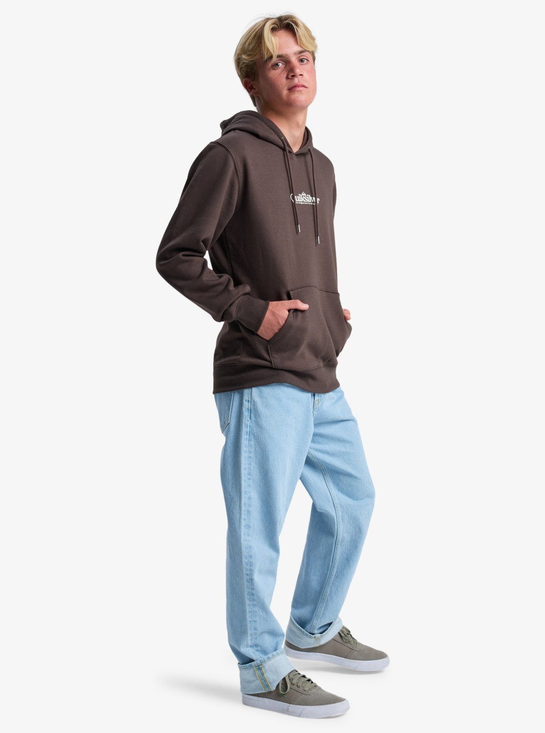 Quiksilver Hoodie SCREEN FLEECE FINELINE HOODIE