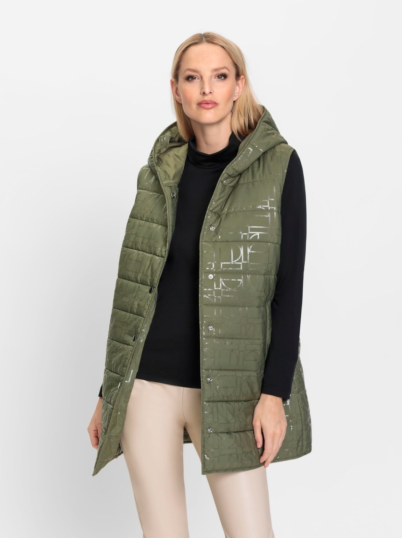 heine Bodywarmer bovenkleding maat 48 groen