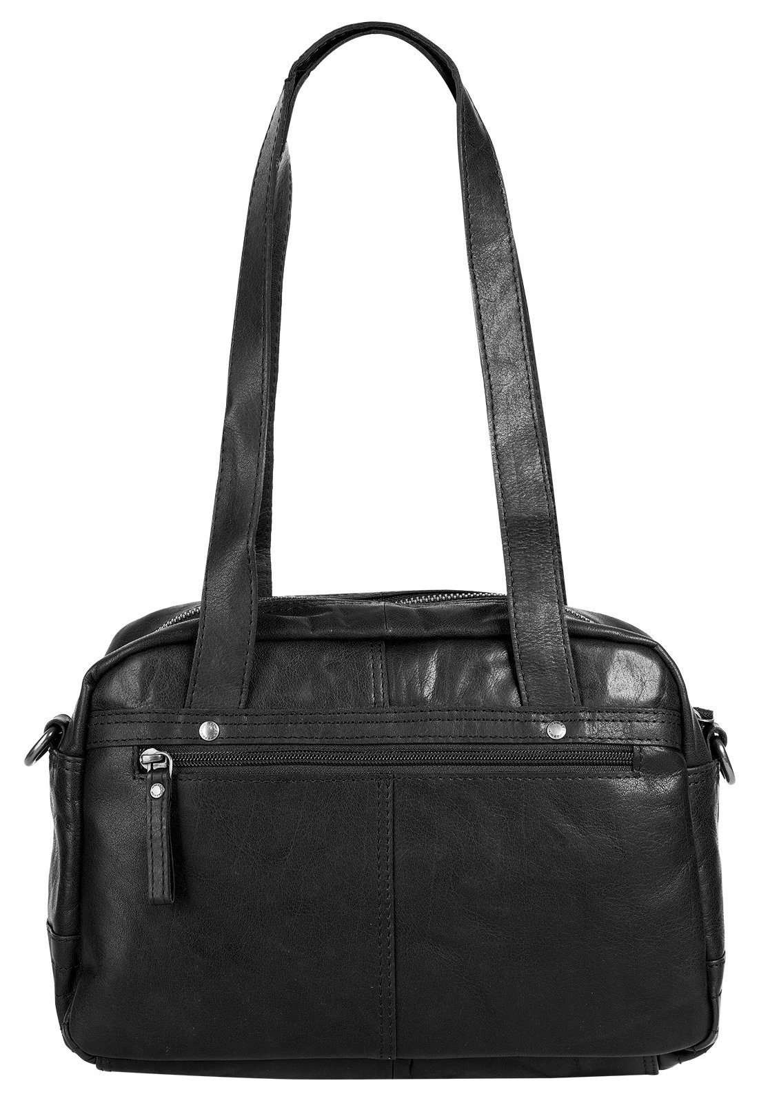 Spikes & Sparrow Tas echt leder