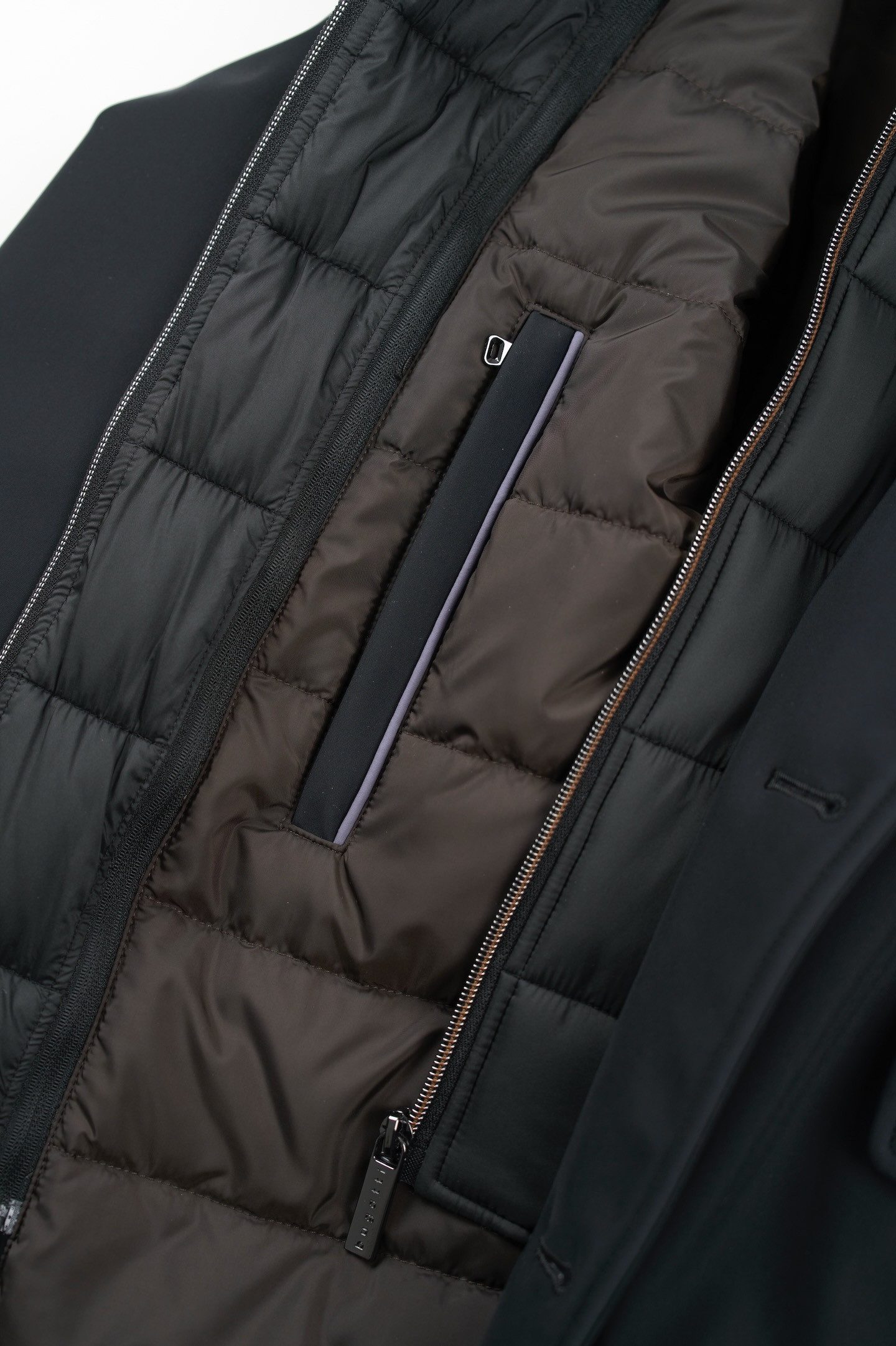 Bugatti Korte jas met afneembare capuchon
