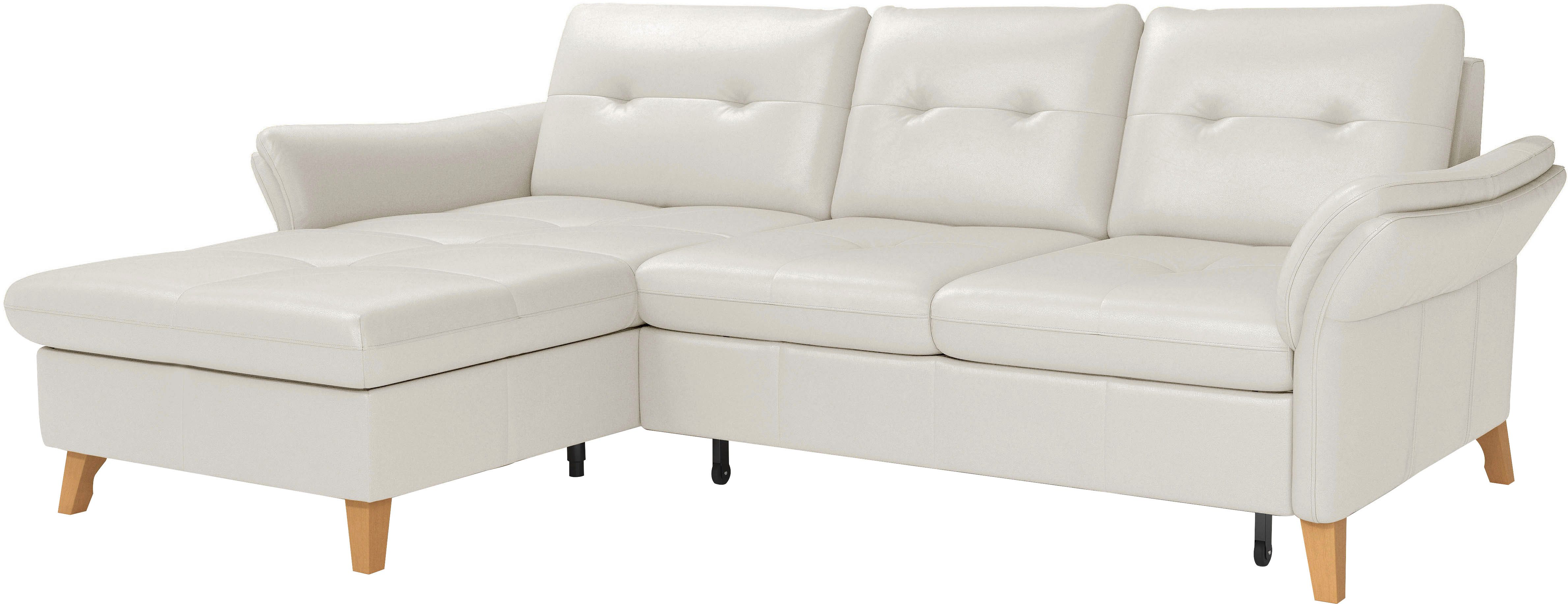 sit&more Hoekbank Göteborg Zitdiepteverstelling en binnenvering, naar keuze met slaapfunctie