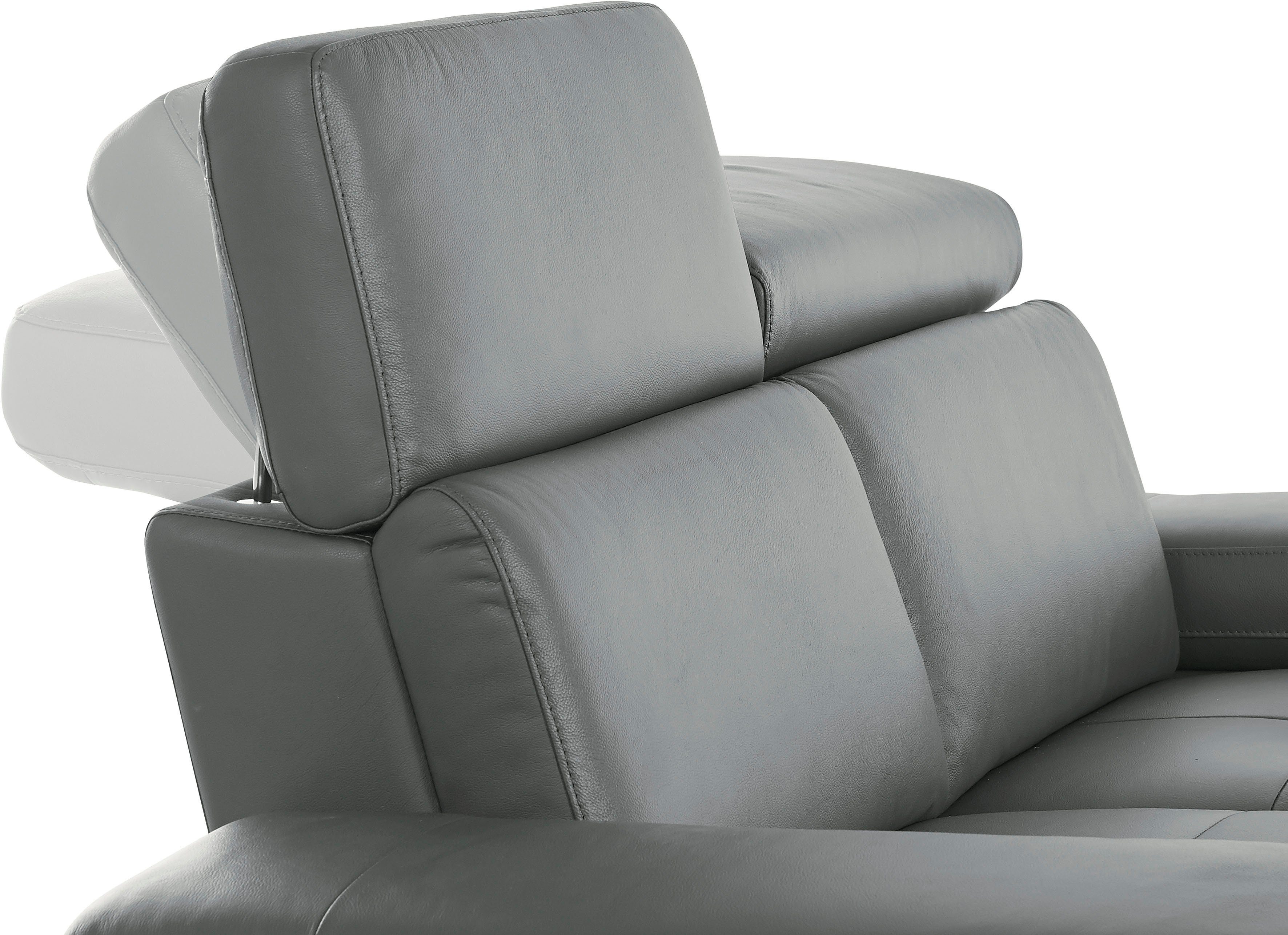 Places of Style 2-zitsbank Kilado met relaxfunctie, verstelbare armleuning, verstelbare hoofdsteun