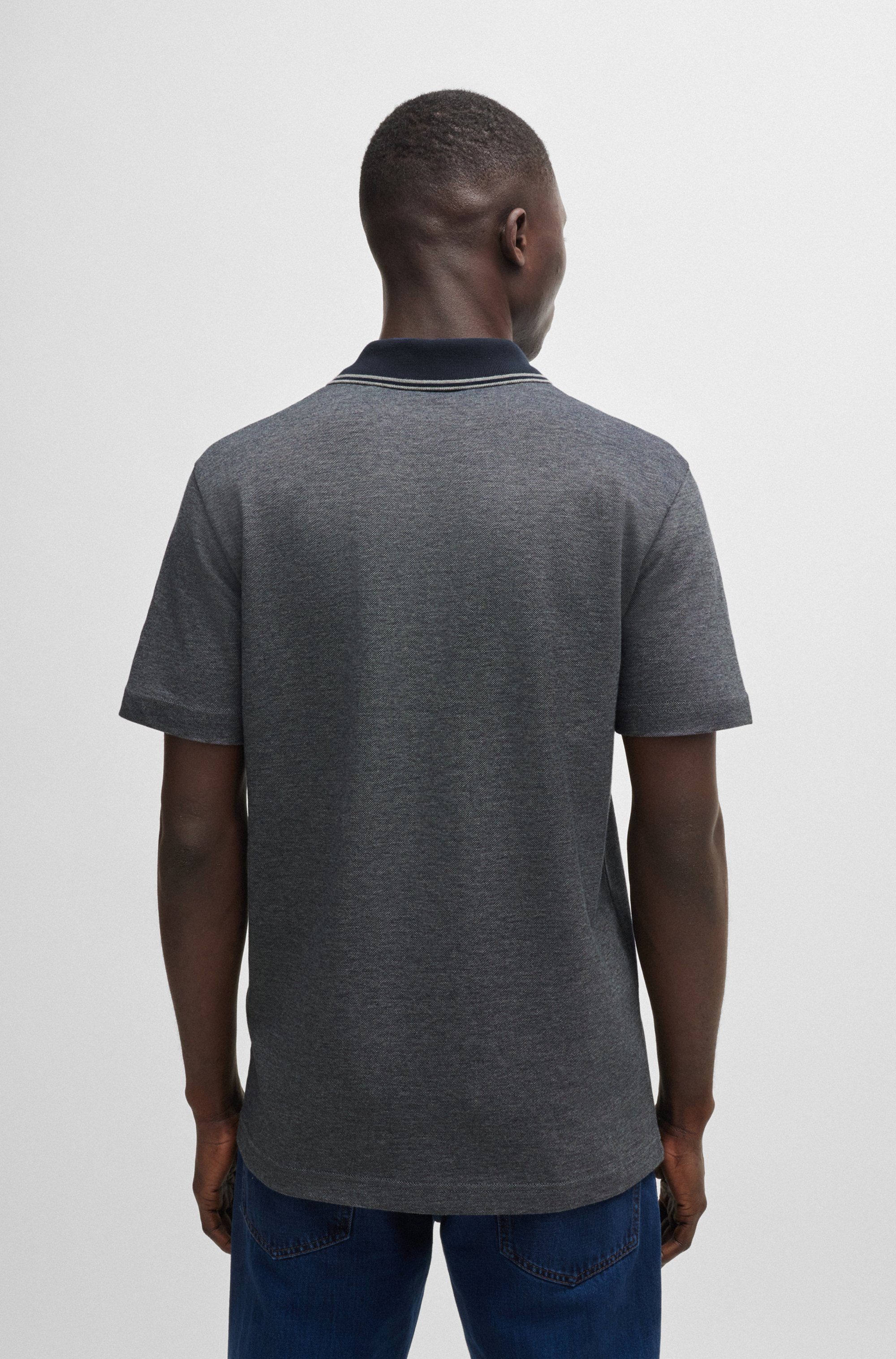 Boss Orange Poloshirt PeoxfordNew met een polokraag