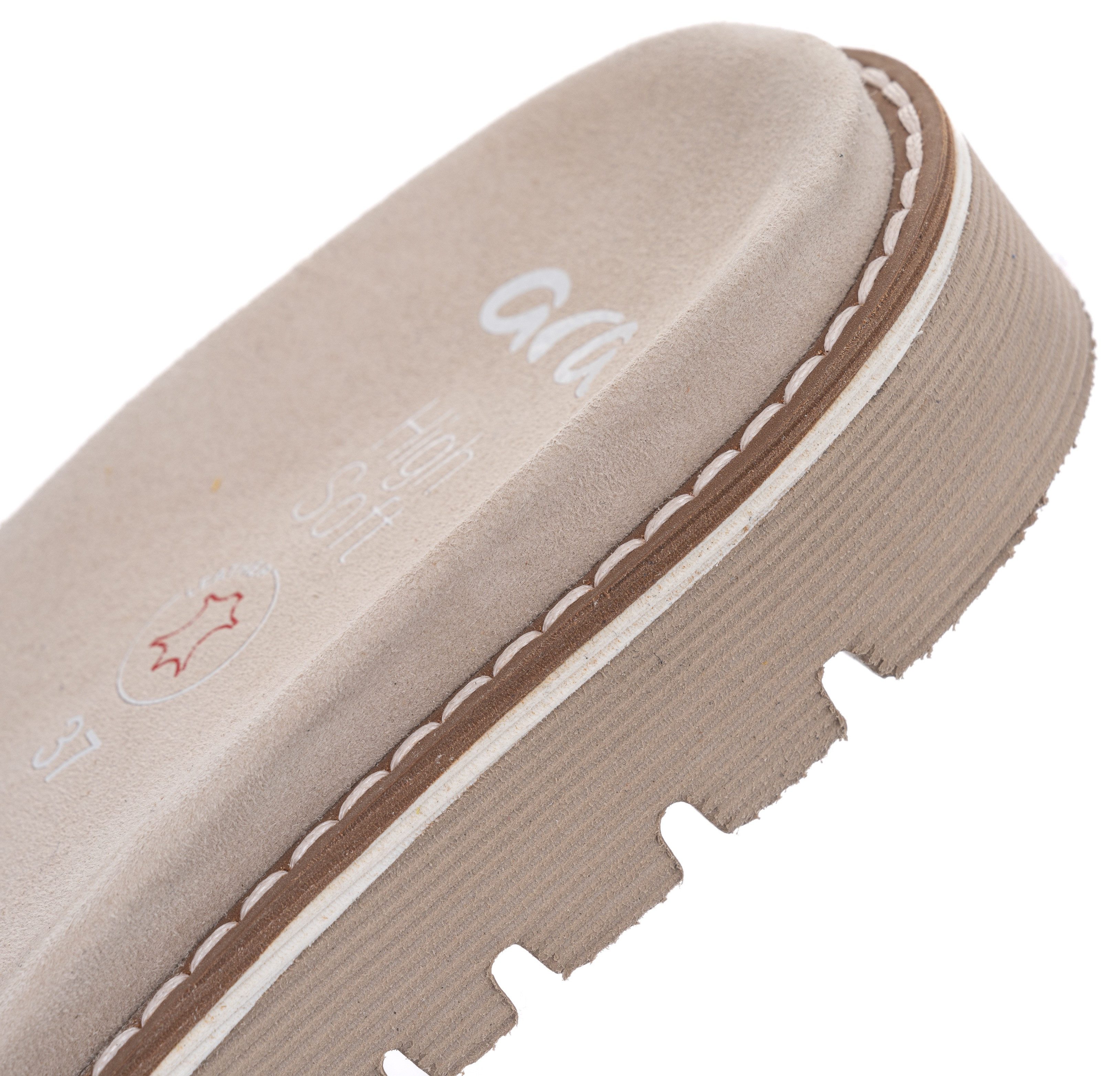 Ara Slippers KENT , slides, flats, sandaal met geplooide bandage