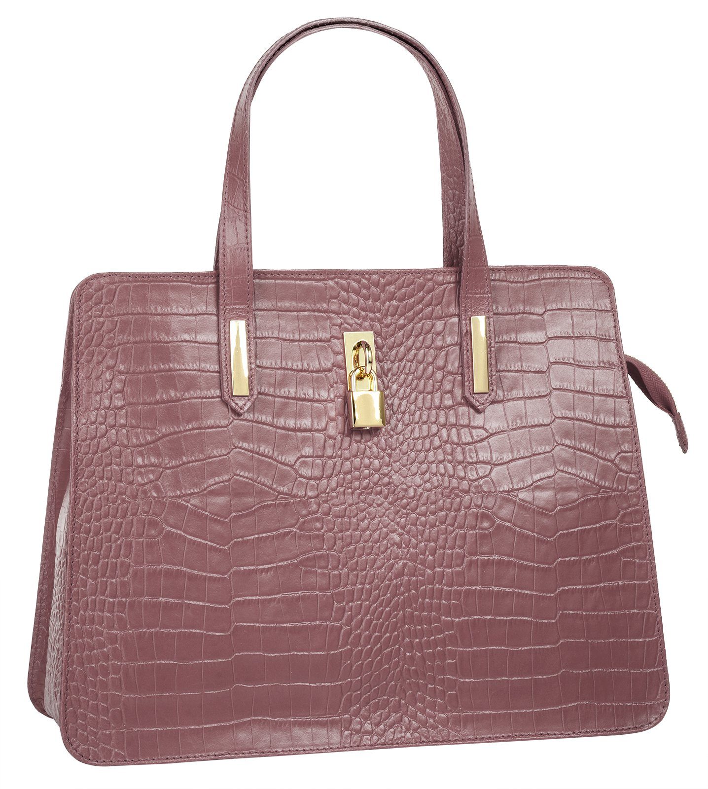 Cluty Tas echt leer, made in italy