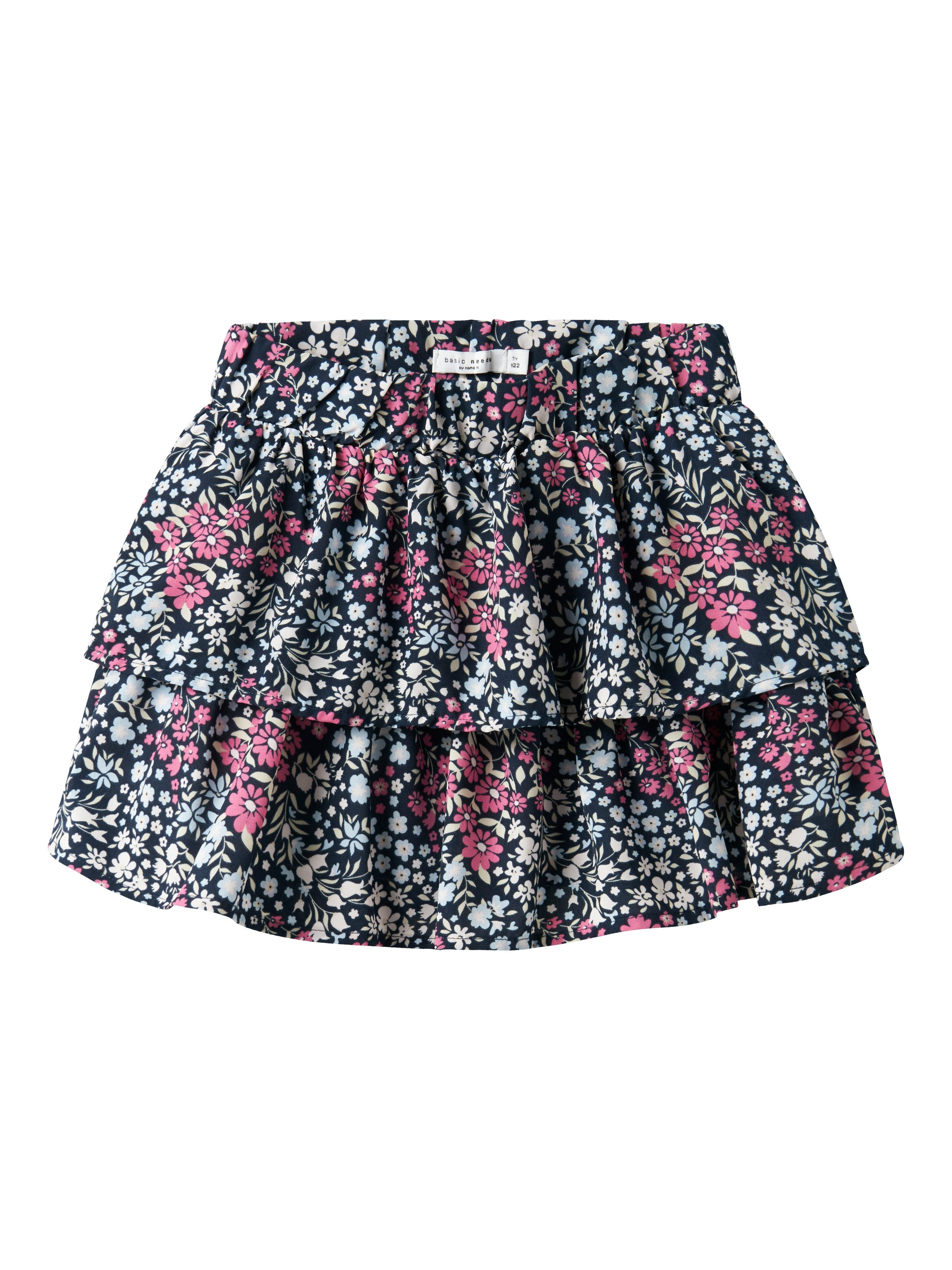Name It Volantrok NKFVINAYA SKIRT FFF NOOS meisjes rokken maat 164 roze