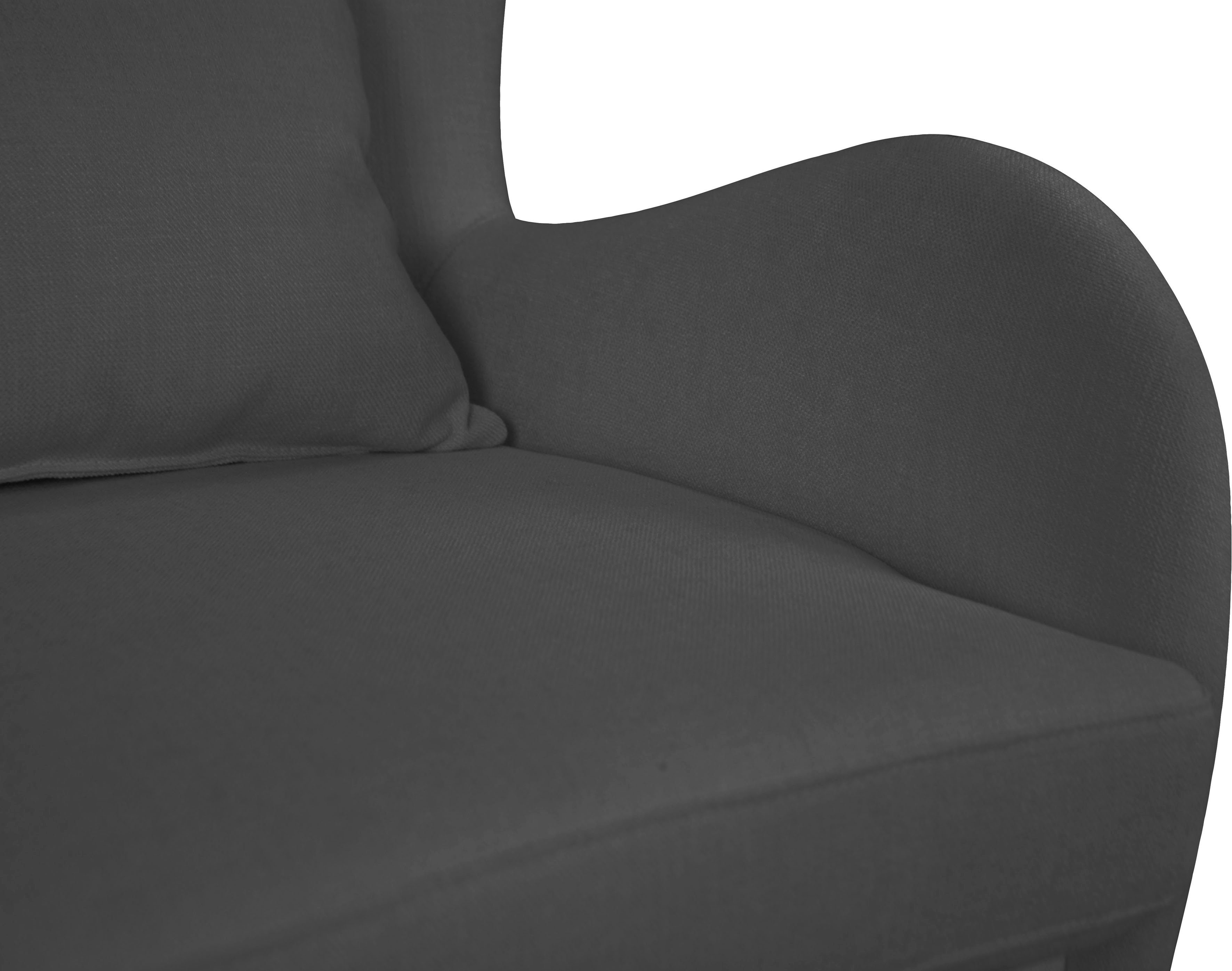 Guido Maria Kretschmer Home&Living Fauteuil Sallito, oorfauteuil, TV-stoel voor woonkamer, ook in velours cord
