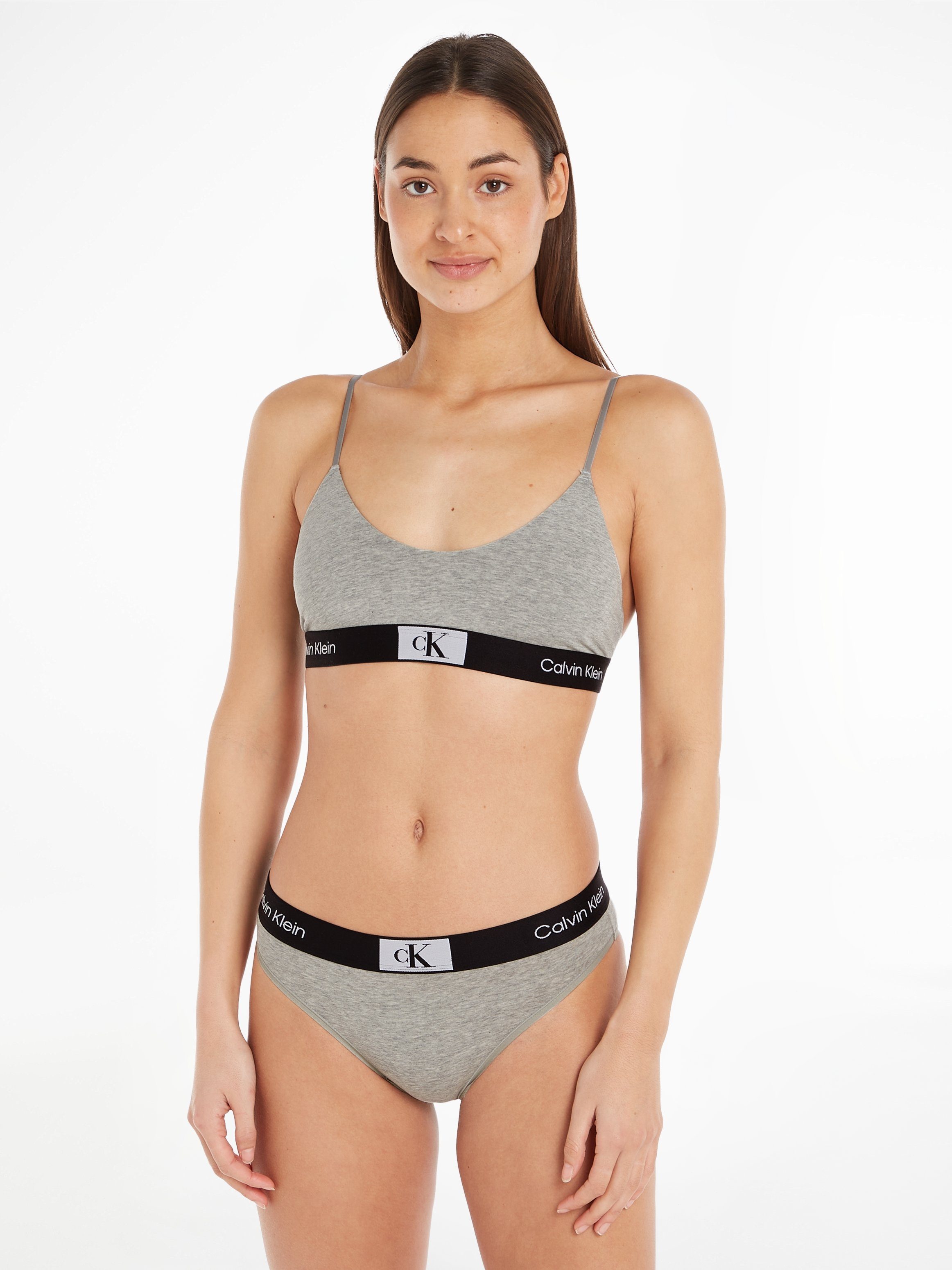 Calvin Klein Bralette UNLINED BRALETTE met klassieke tailleband met ck logo