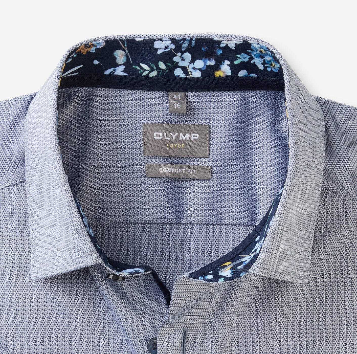 OLYMP Overhemd met korte mouwen Luxor comfort fit