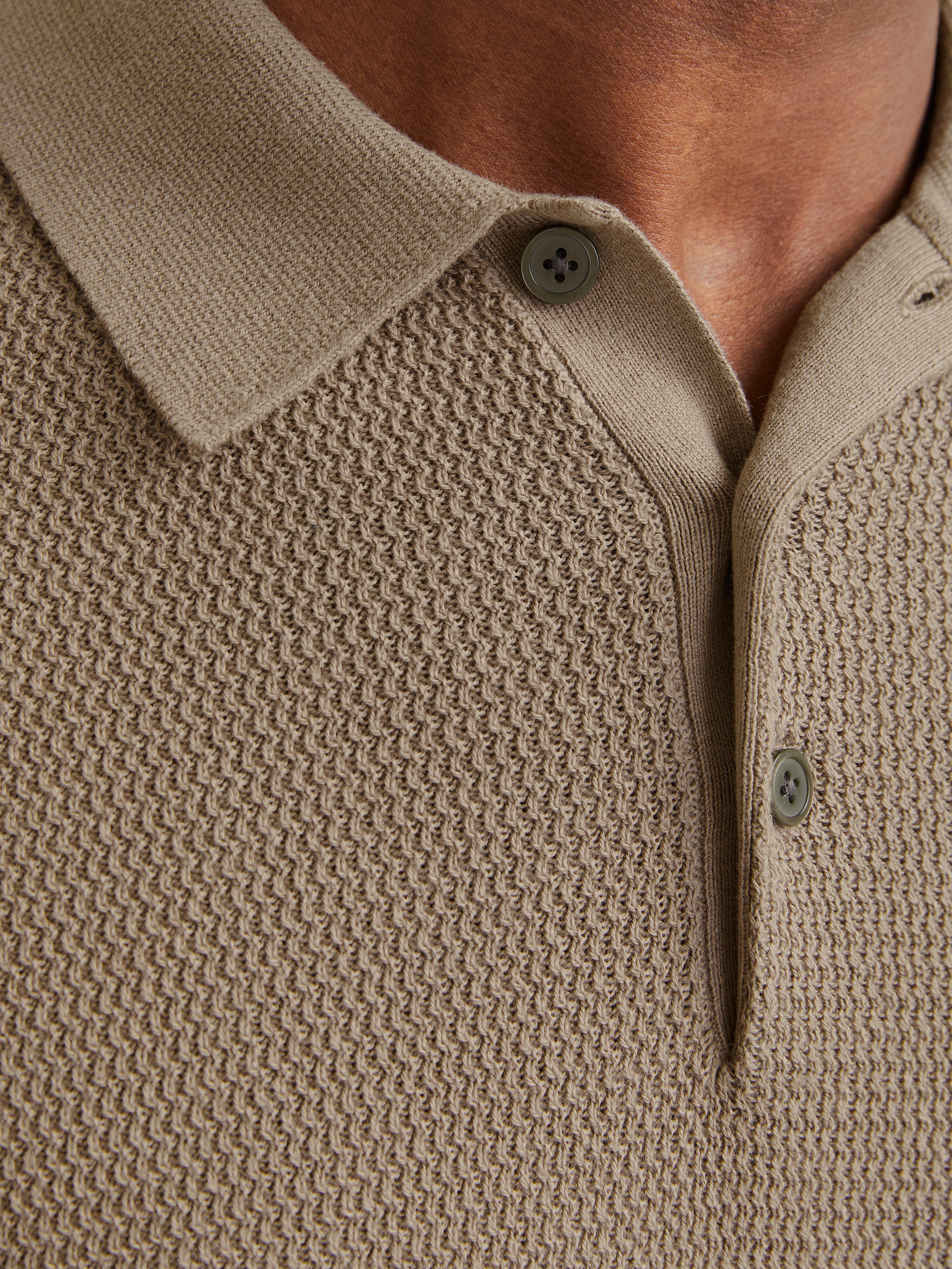 Jack & Jones Trui met polokraag JPRCCCOOPER KNIT POLO SS SN