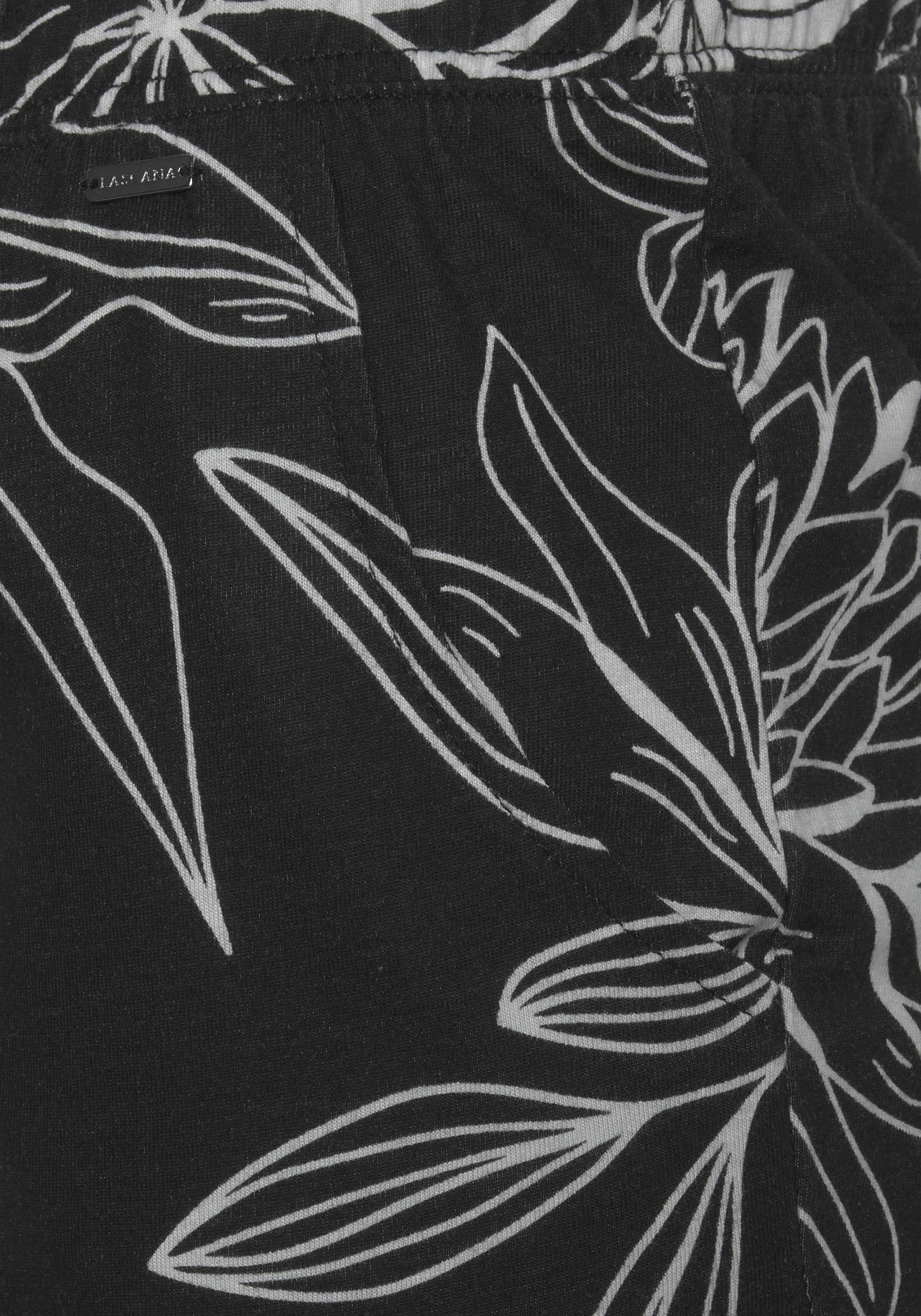 Lascana Pyjamashort met bloemenprint