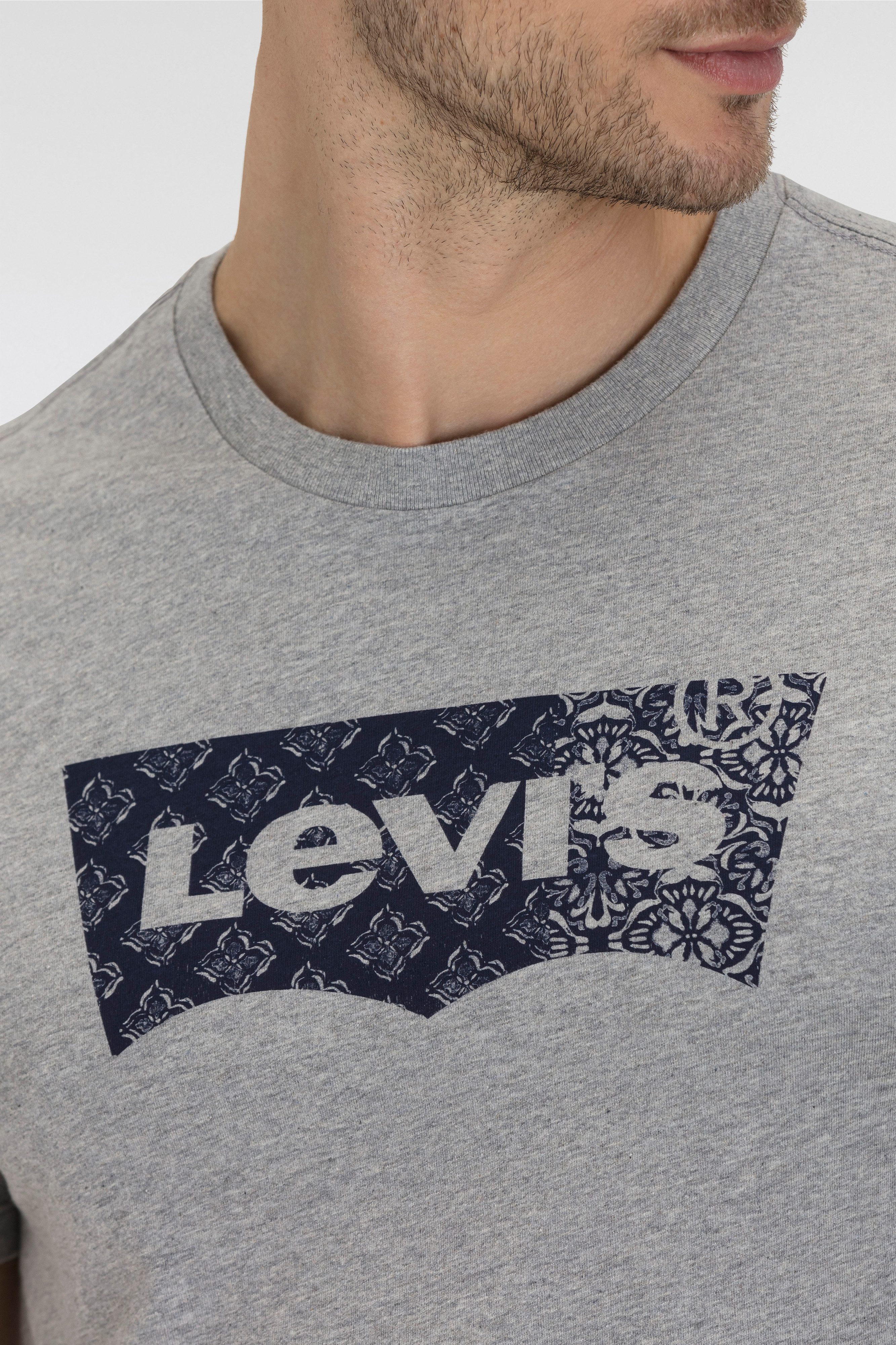 Levi's® T-shirt Batwing Logo Tee met logo-frontprint