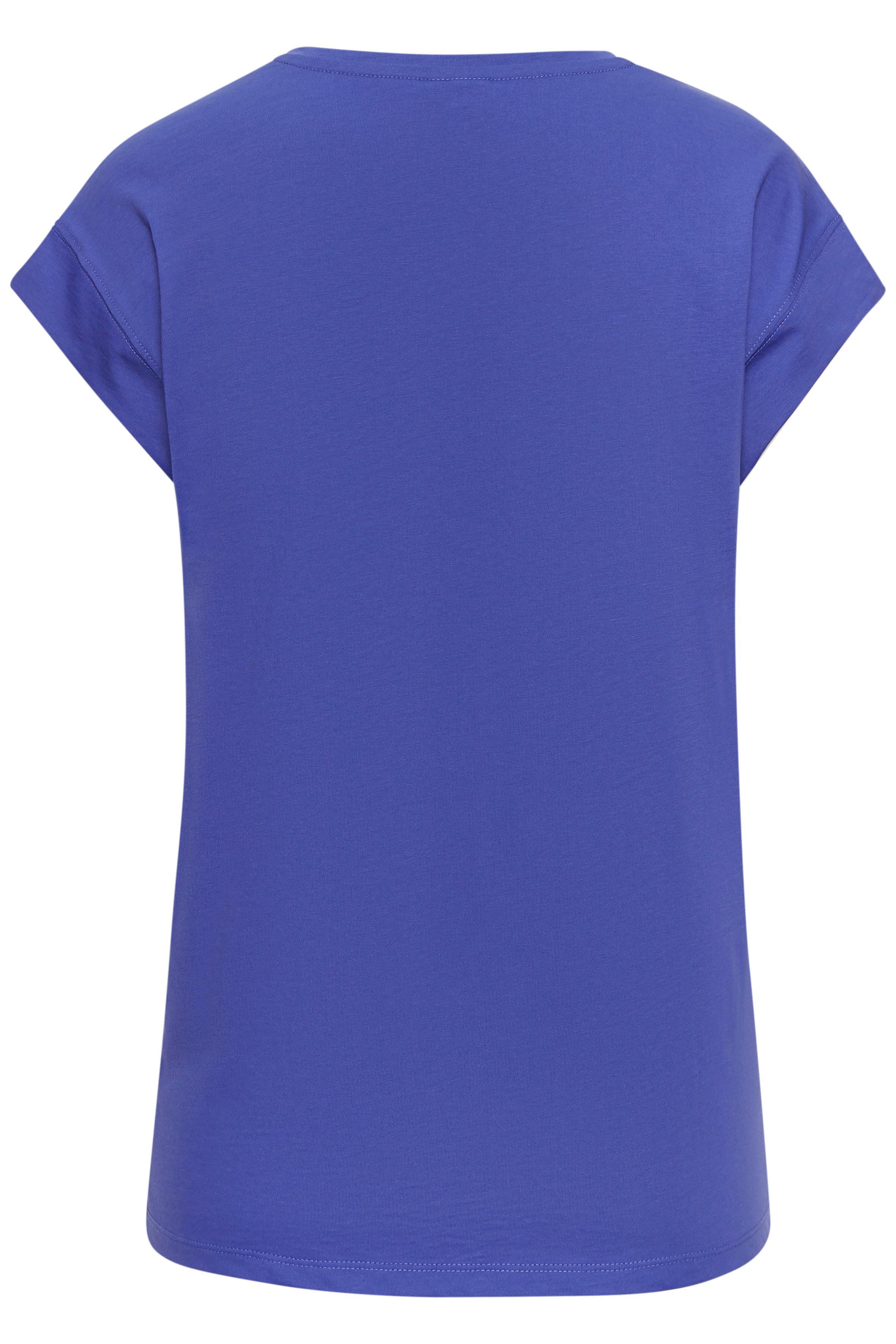 Lascana Shirt met korte mouwen met frontprint, t-shirt van katoen, printshirt, basic