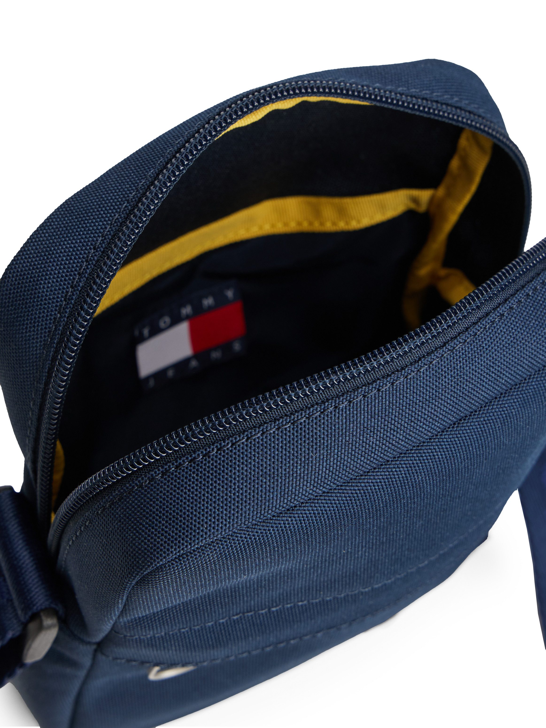 TOMMY JEANS Schoudertas TJM ESS DAILY REPORTER , men schoudertas, vrijetijdstas met tommy jeans vlaggen-embleem