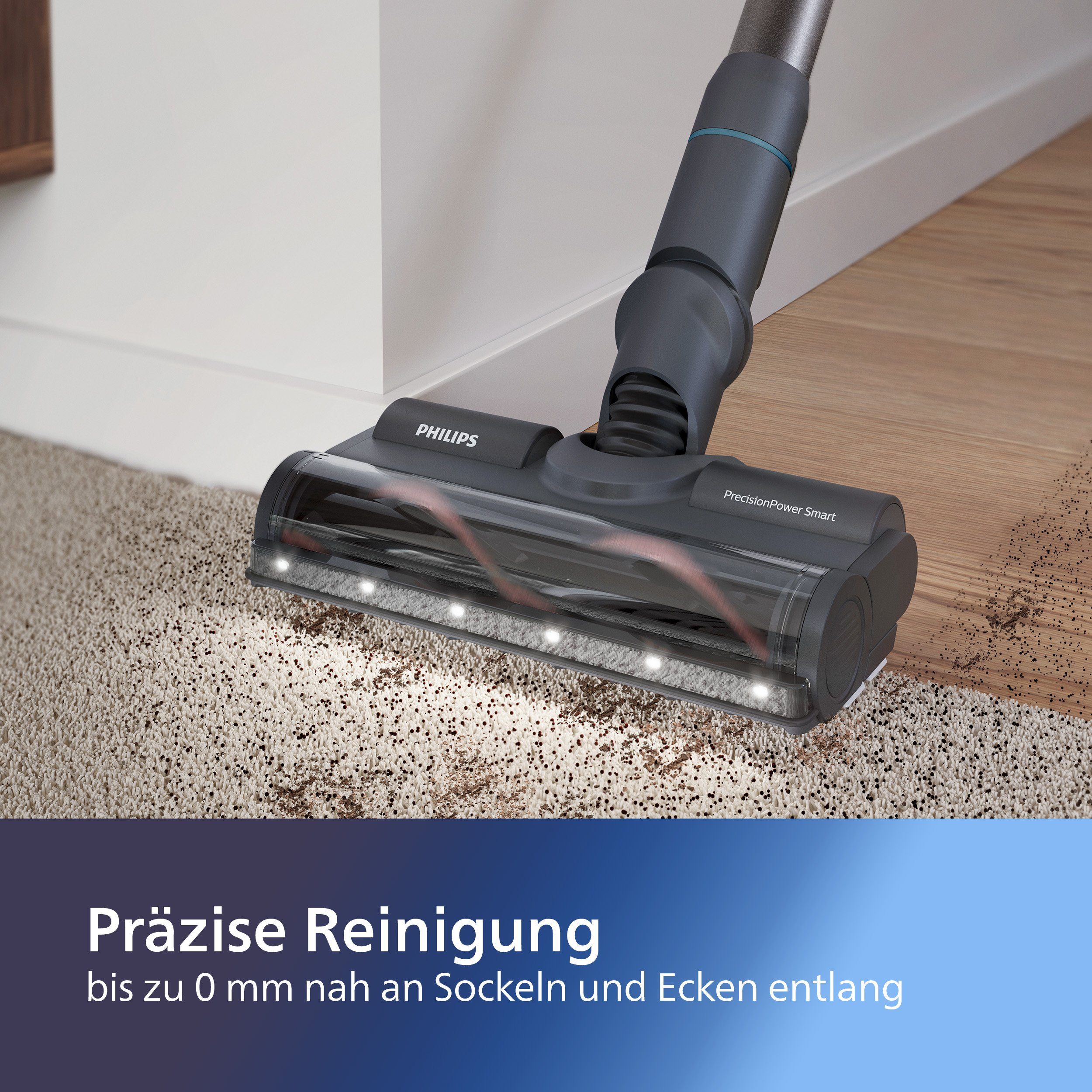 Philips Nat- en droogzuiger XC8055/01 Aqua Plus 8000 Series „Alleskönner“ met tot 80 minuten looptijd en adaptieve zuig- en wissproeier