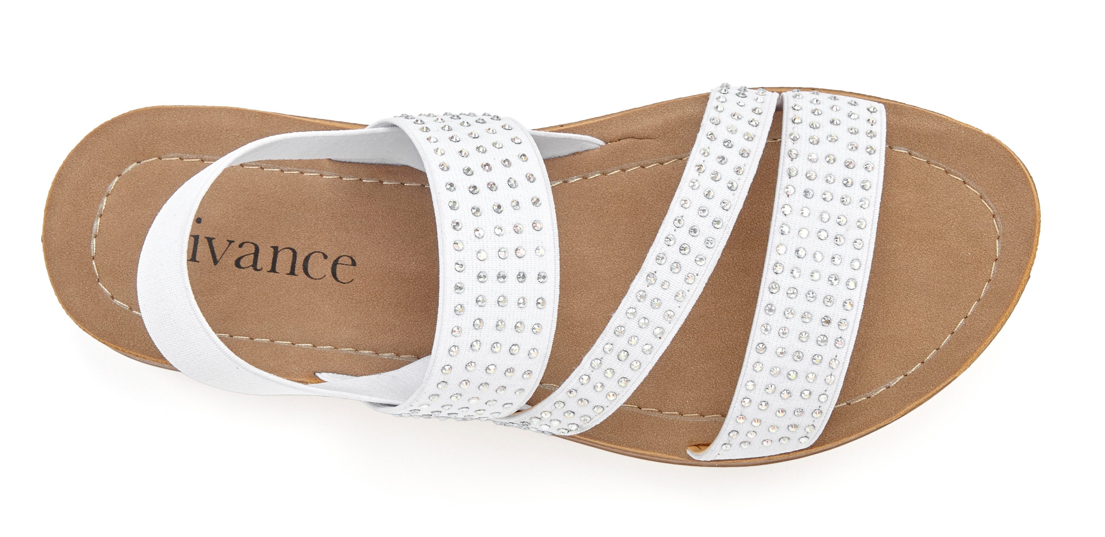 Vivance Sandalen Mule, sandaal, open schoen, pantoffel, zomerschoen