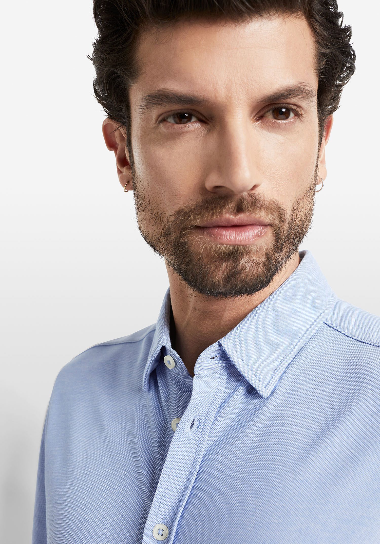Cinque Businessoverhemd CIRONI in stretch piquet kwaliteit