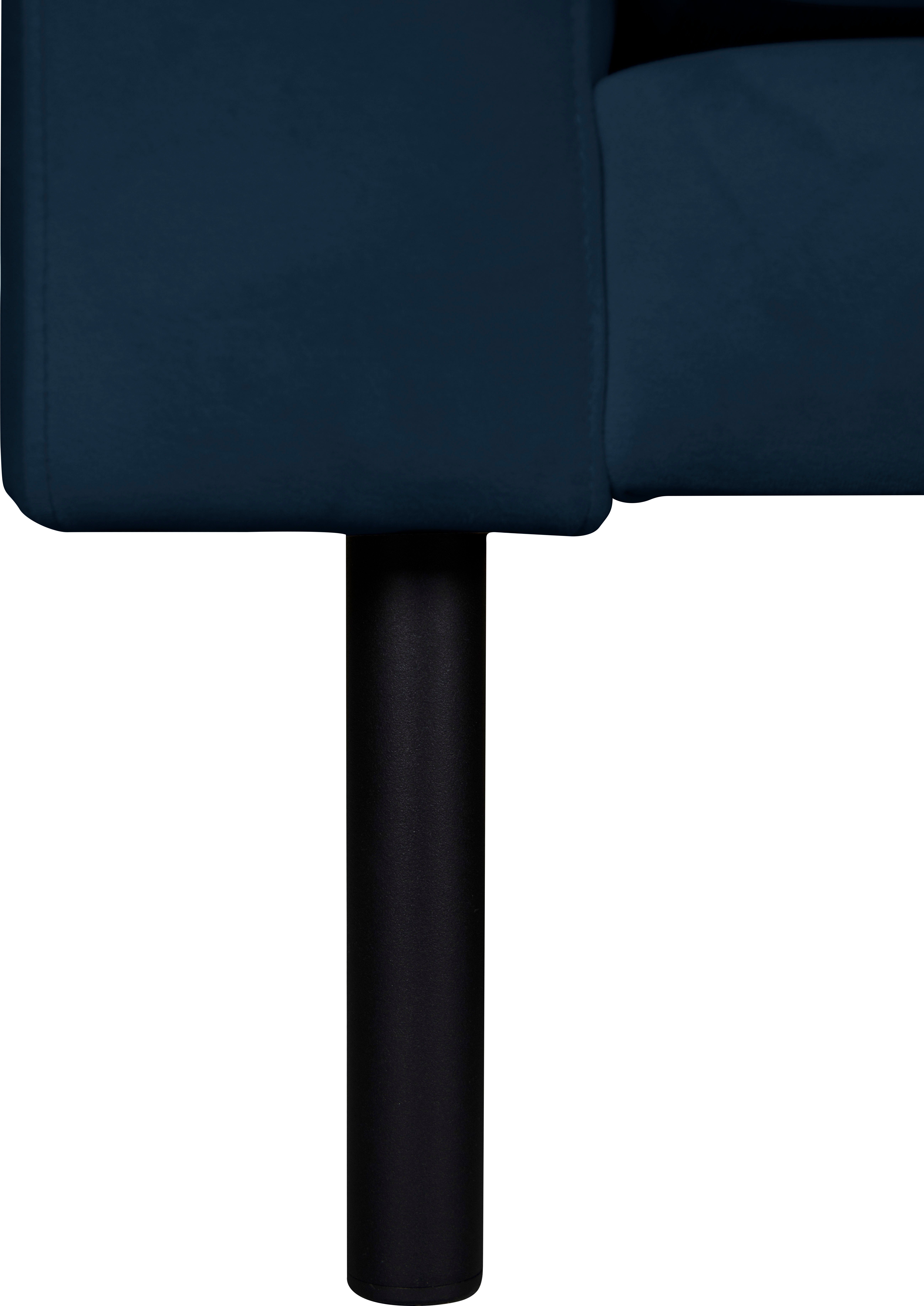 Guido Maria Kretschmer Home&Living 2-zitsbank Lillibeth designbank met golfondersteuning, afmetingen B/D/H: 155/74/83 cm