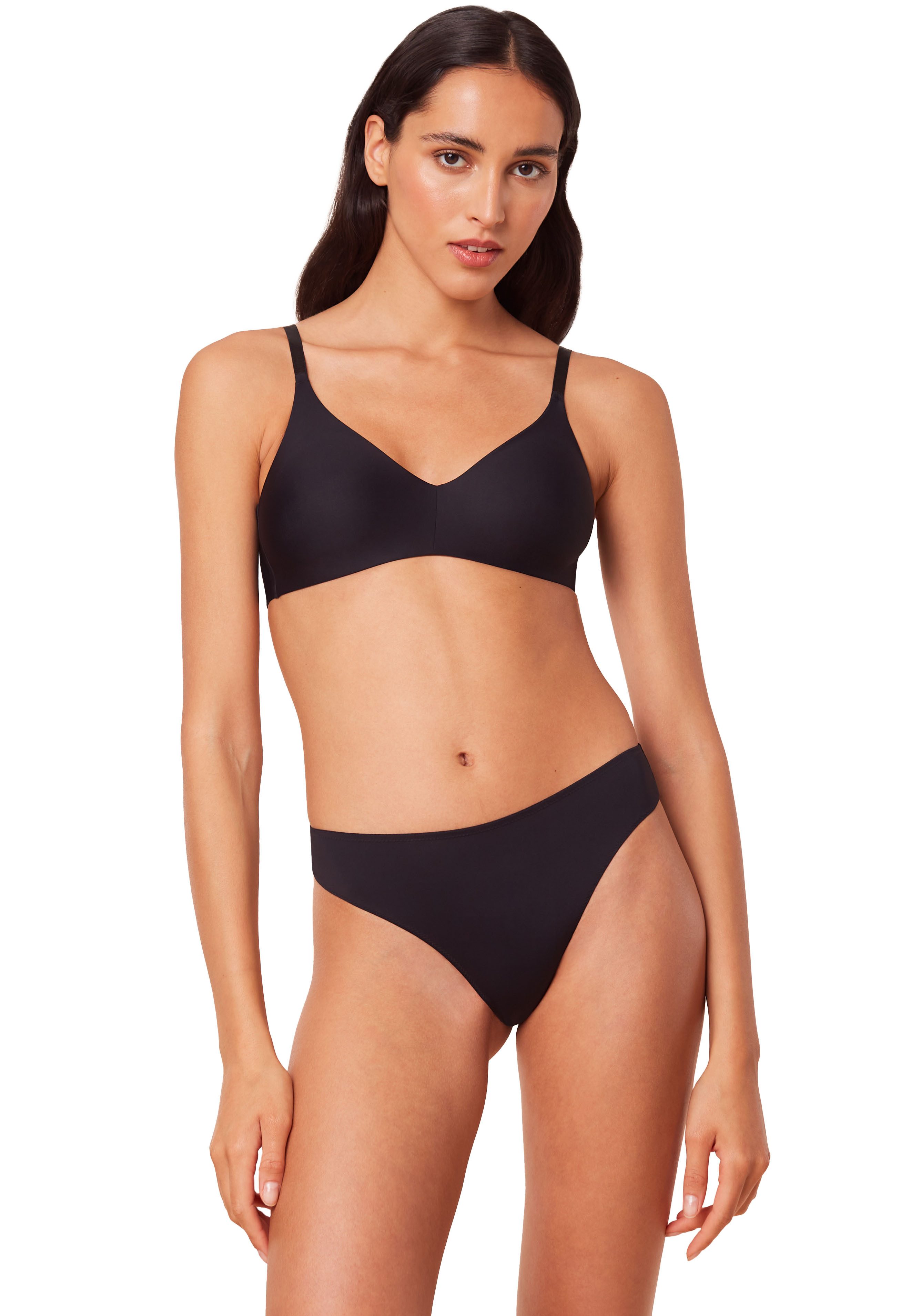 Triumph Tai slip Pure Micro Tai Midi-slip, zijden materiaal