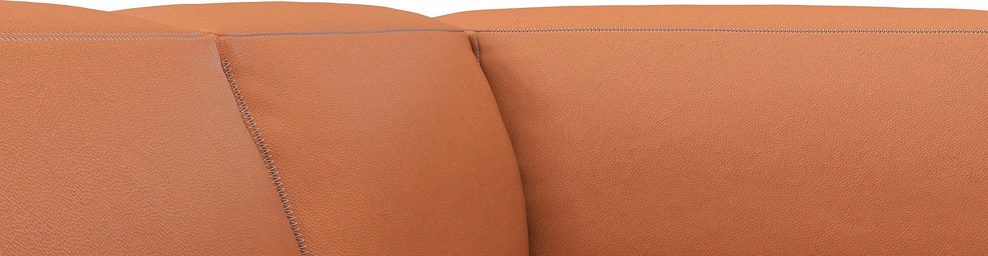 FLEXLUX Hoekbank Lucera, super comfortabel door hoogwaardige zitconstructie met koudschuim