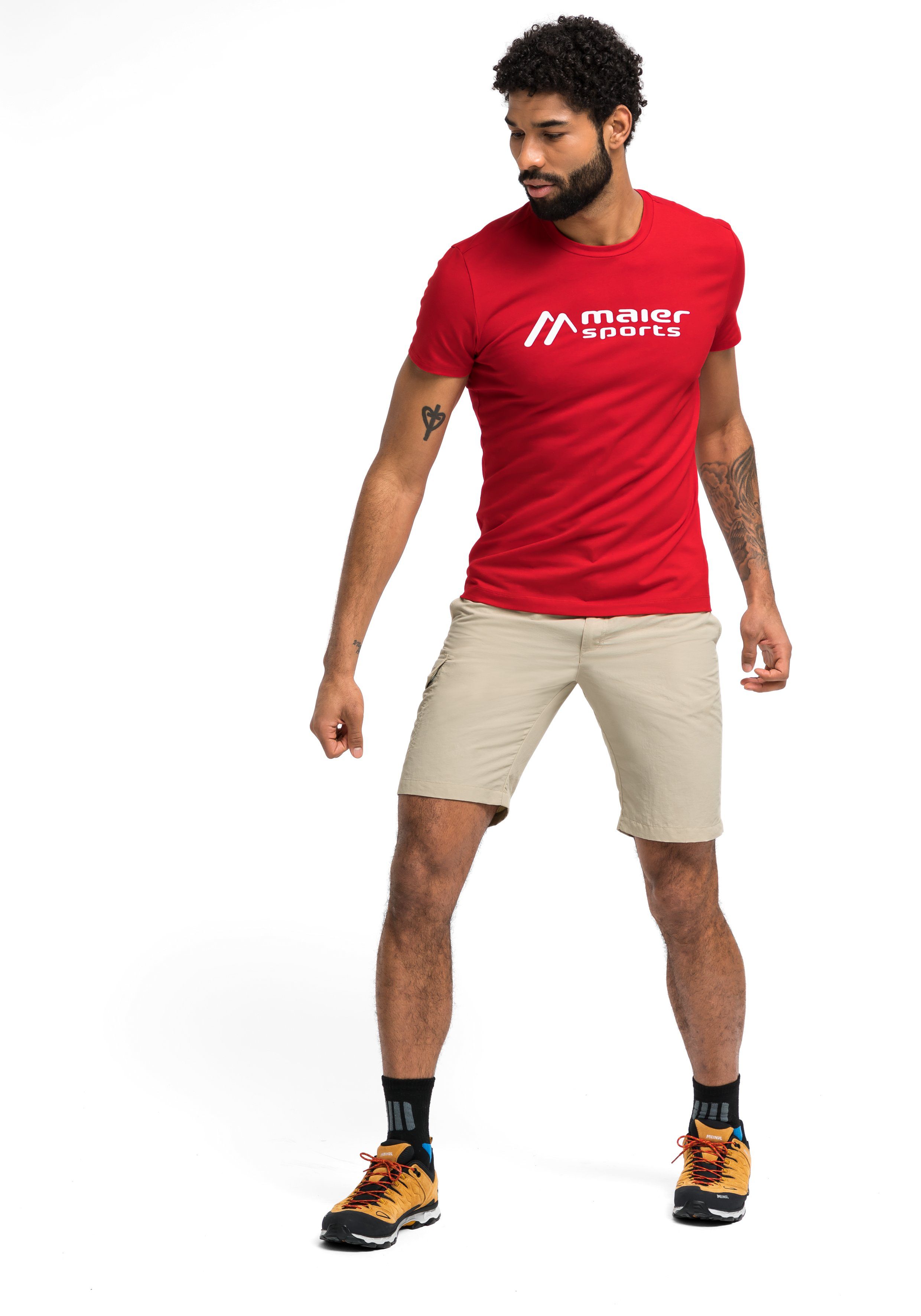 Maier Sports Functionele short Main Heren shorts, korte outdoorbroek, bermuda met 4 zakken, regular fit